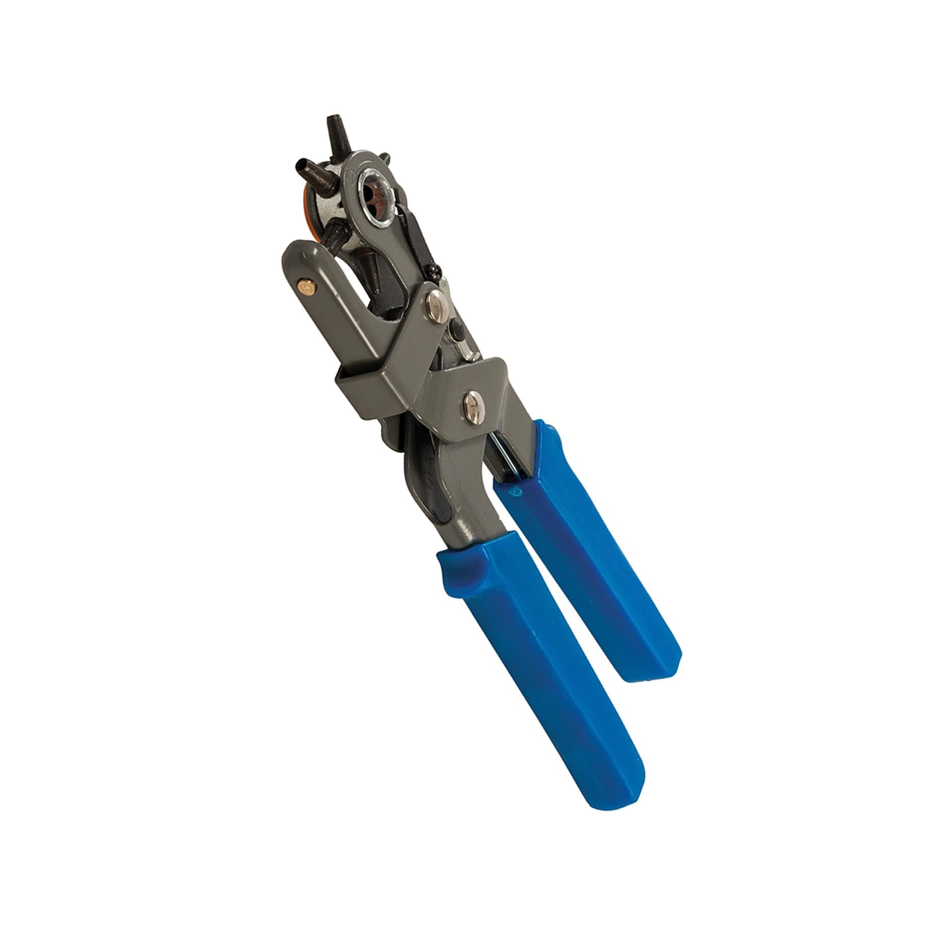 Spring Loaded Handle Hole Punch Pliers 2 - 4.5mm Belt Holes Leather, Crafts