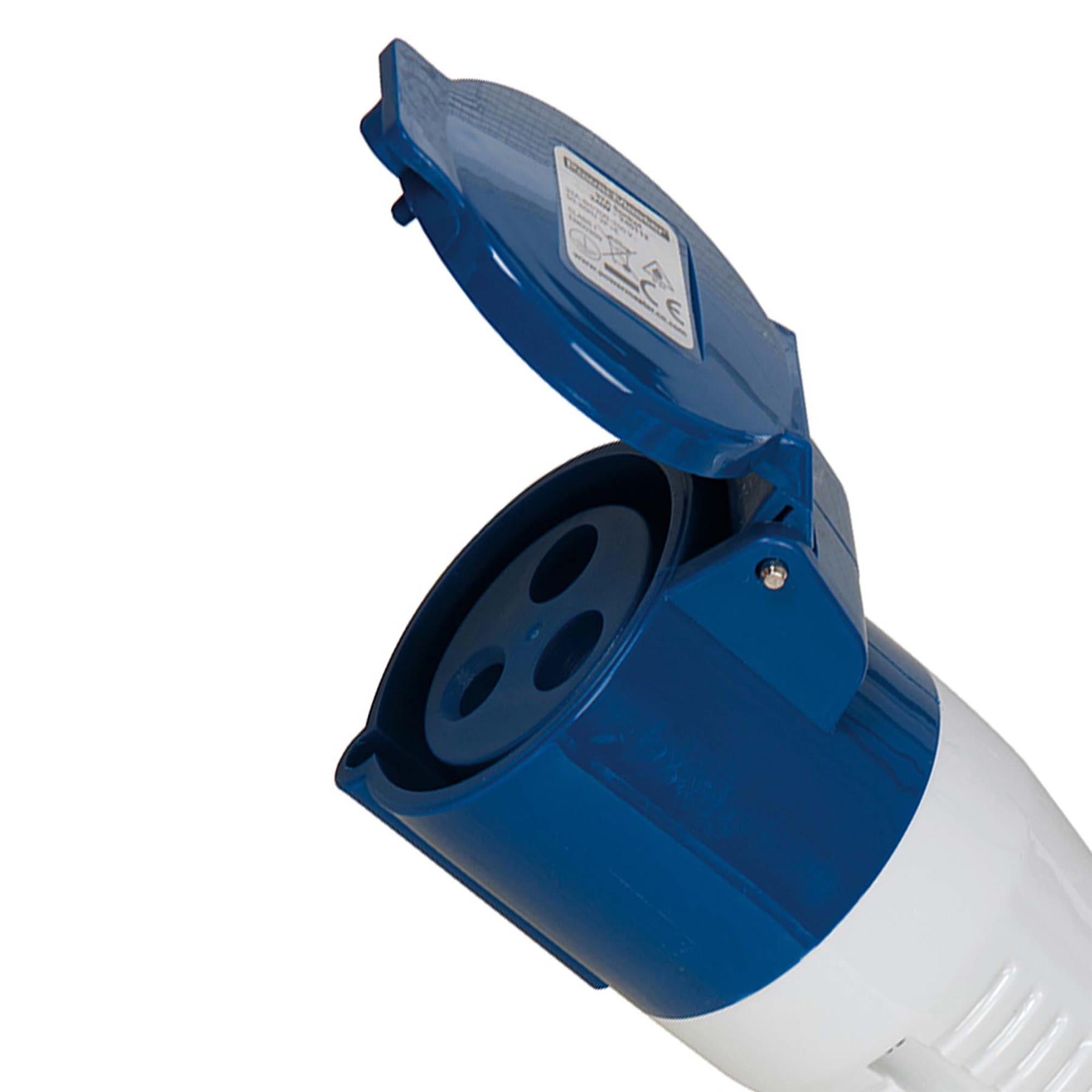 32Amp 230V 3 Pin Industrial Plugs Sockets Couplers IP44 Site Connectors