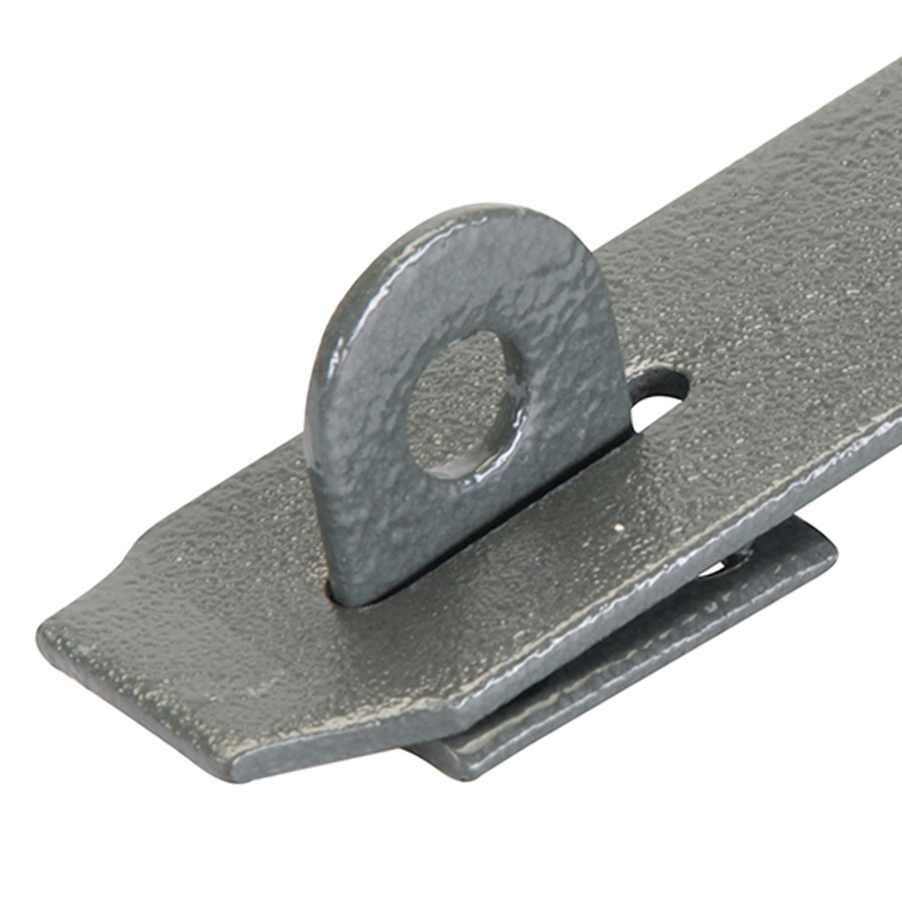 Hasp & Staple Heavy Duty - 40 X 115mm Corrosion-Resistant Steel Plates