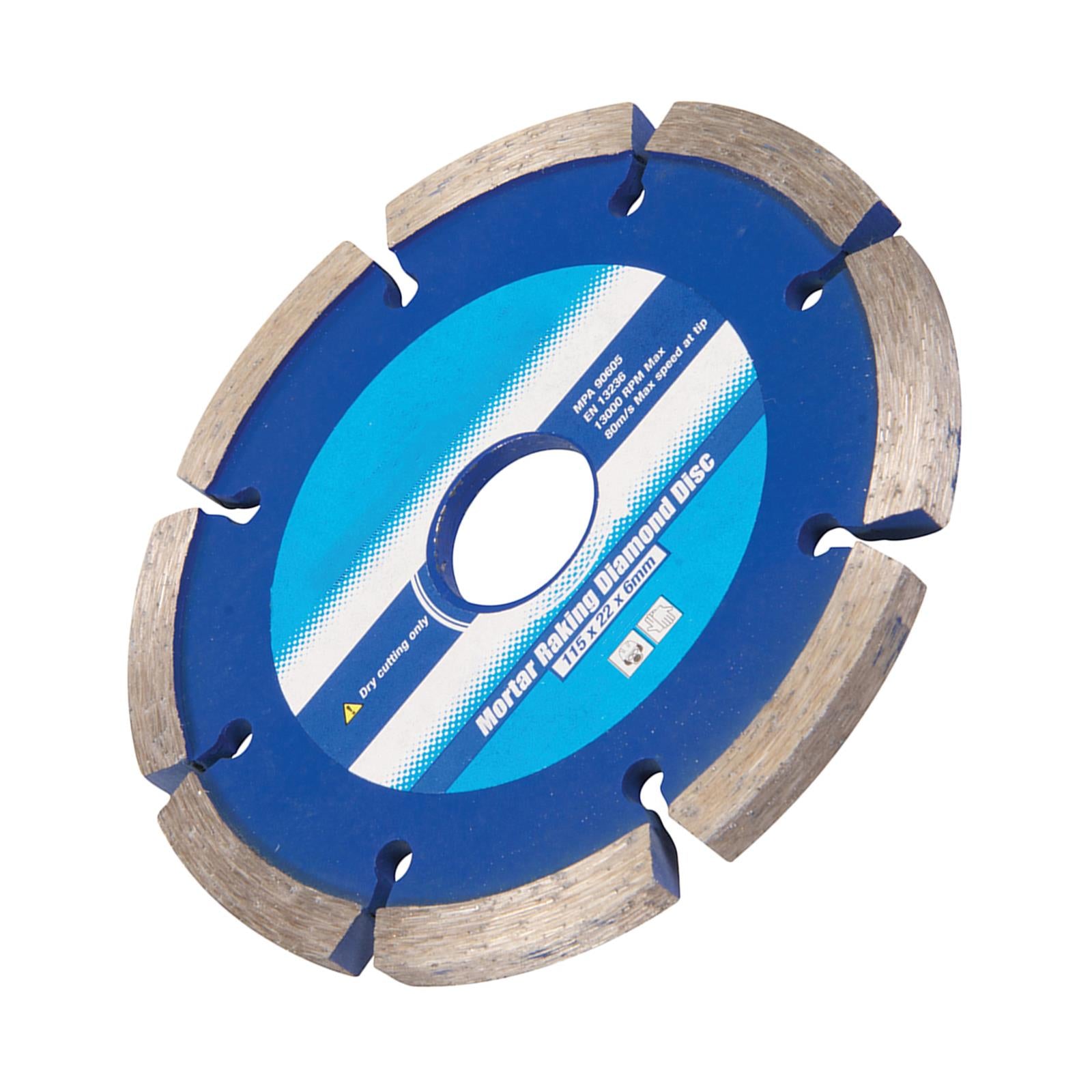 2 Diamond Mortar Raking Angle Grinder Discs Removing Grinding Remover Tool Brick