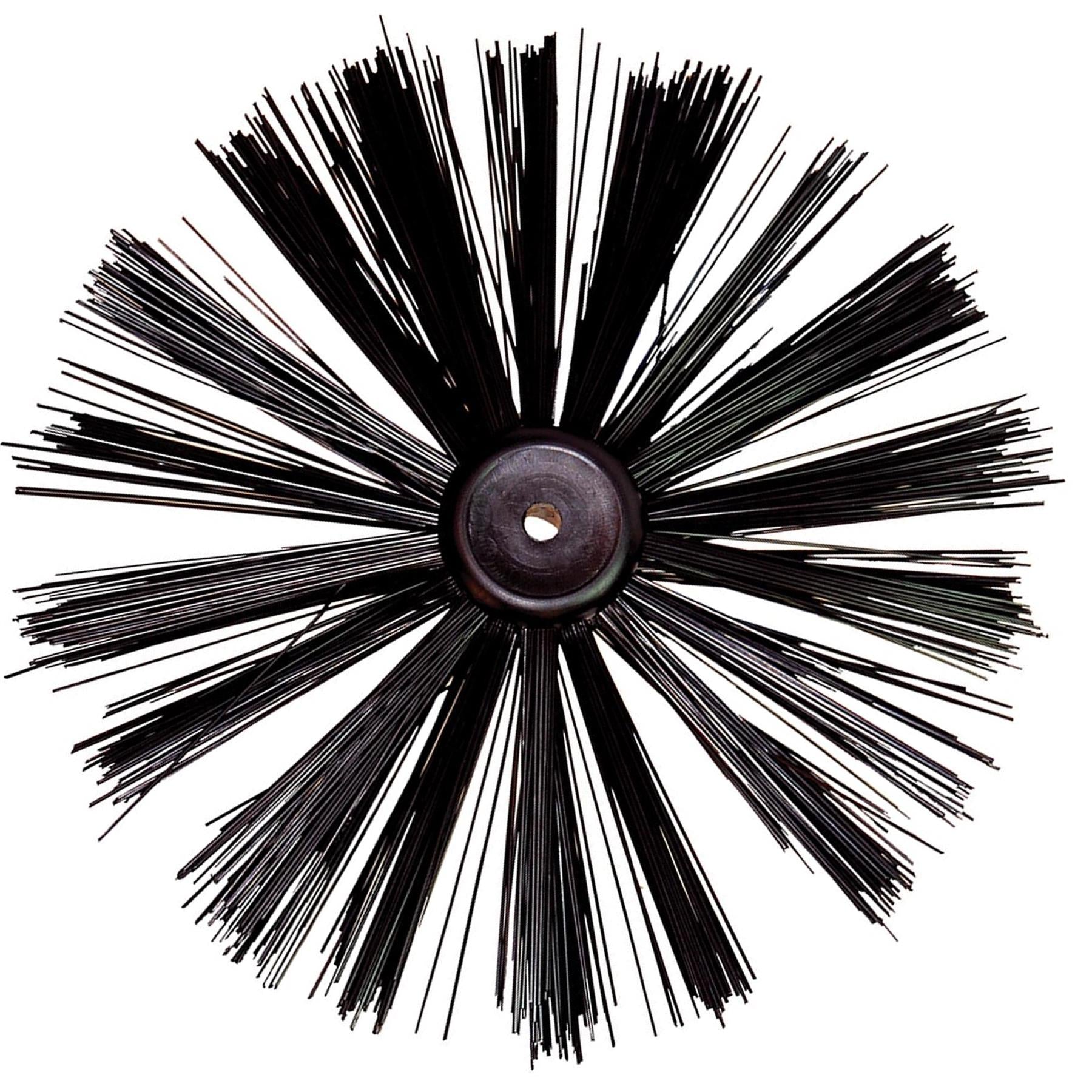 Flue Brush Head 250mm Chimney Chute Flue Cleaning Remove Debris Dirt