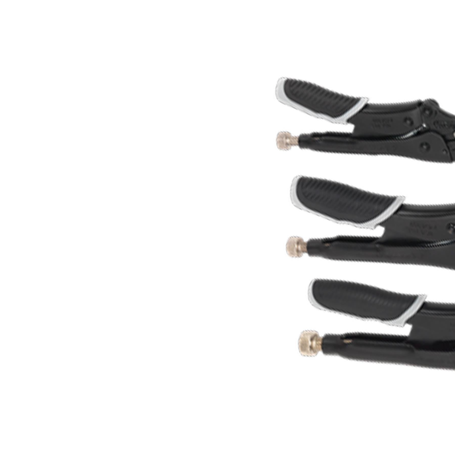 Sealey Locking Pliers Set 3pc Quick Release Black Series