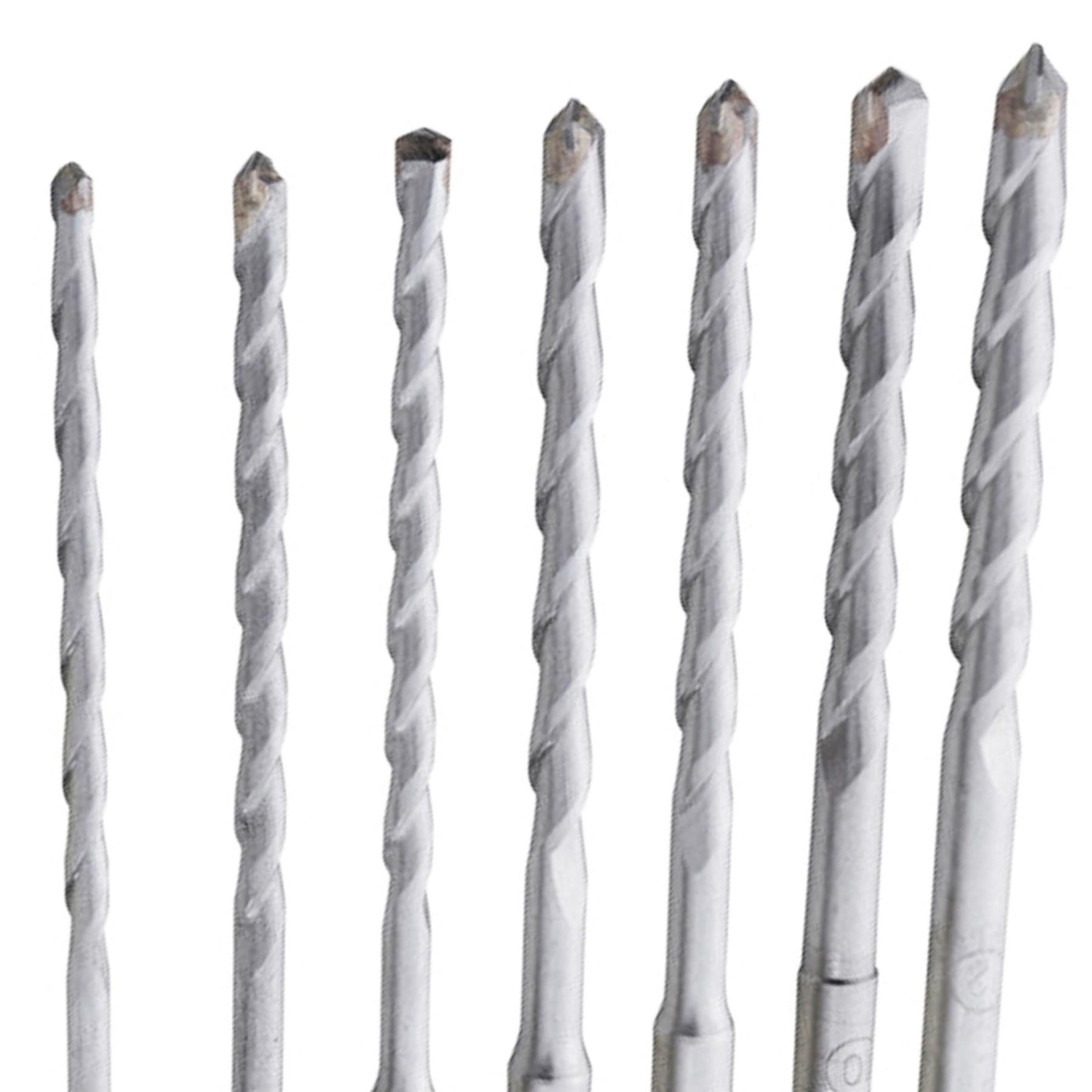 BlueSpot 7pc SDS Plus Masonry Hammer Drill Bits Set Brick Concrete 5 6 8 10 12mm