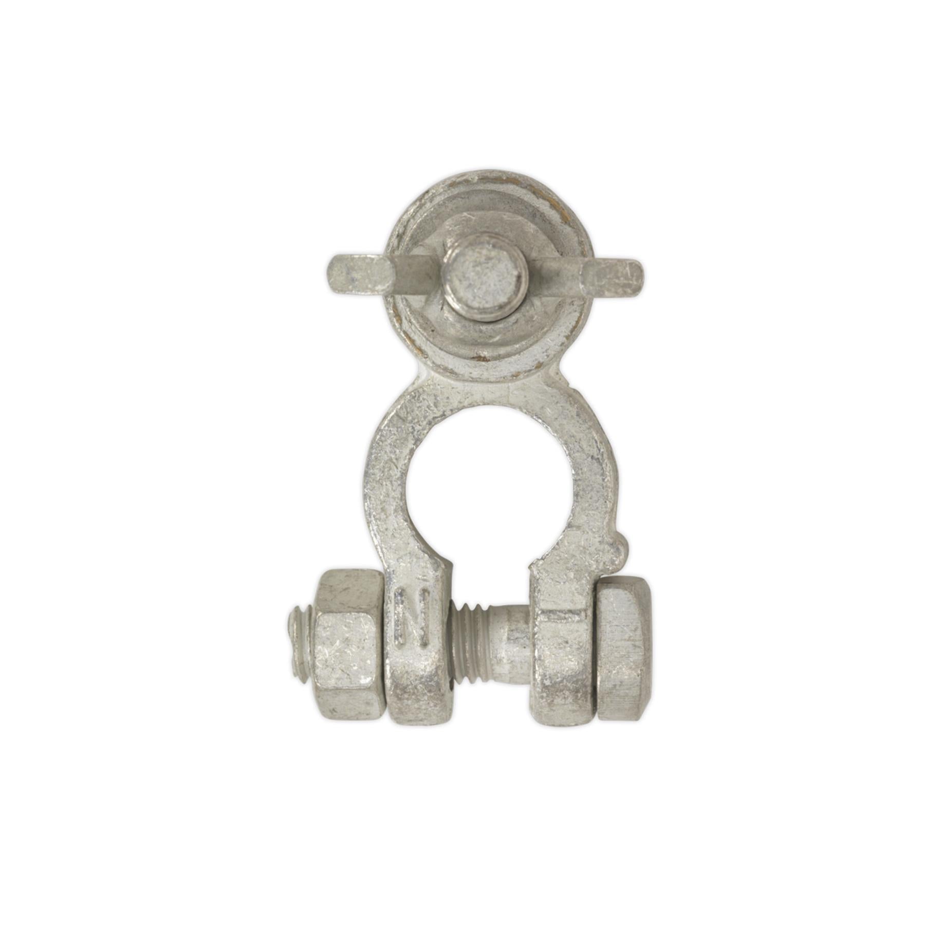 Sealey Battery Terminal - Post,Washer & Wing Nut 24V Neg Pk of 5