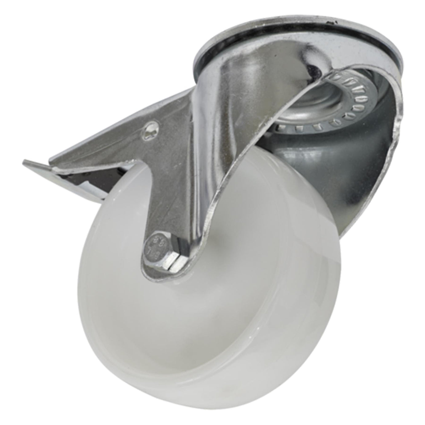 Sealey Castor Wheel Bolt Hole Swivel with Total Lock 100mm