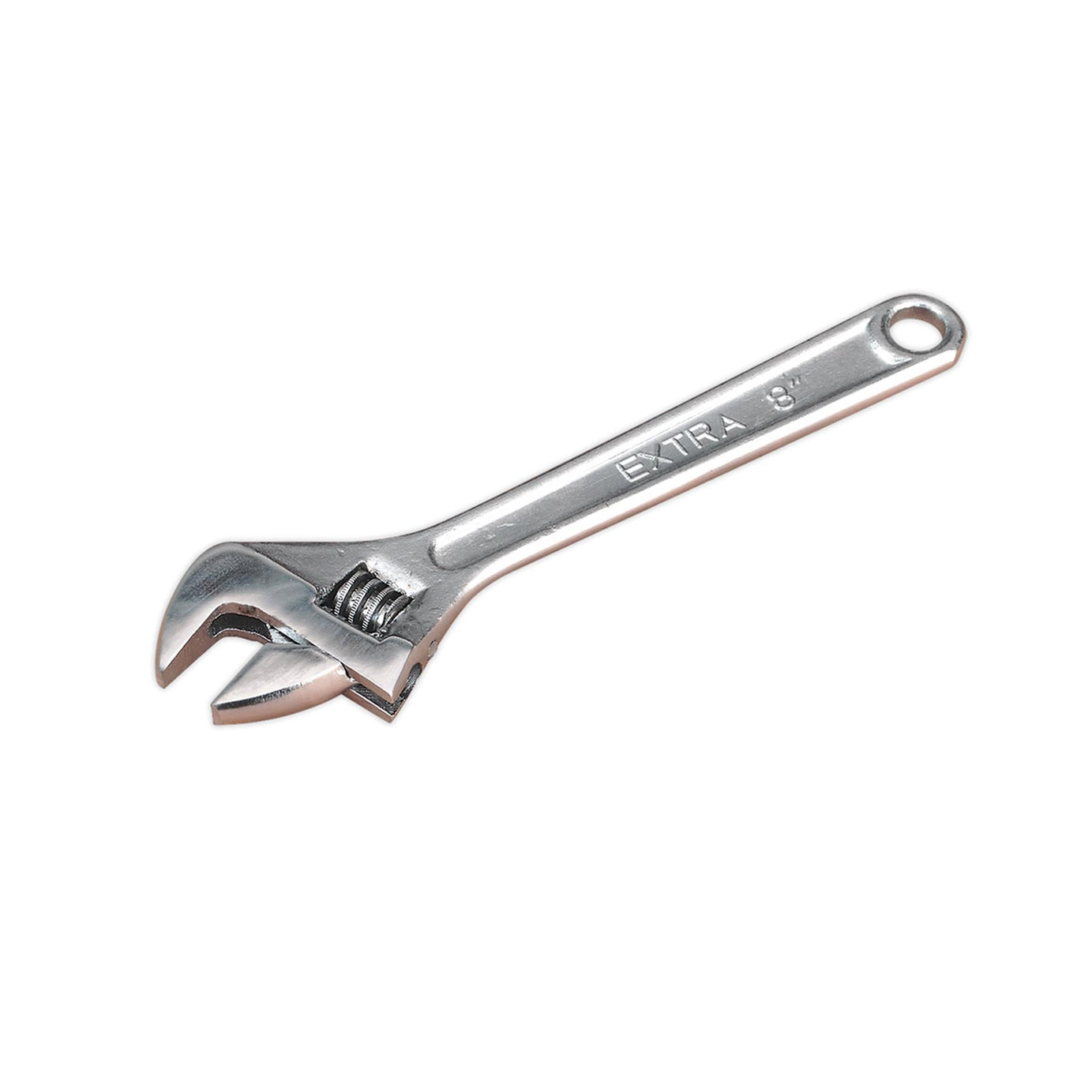 Sealey Adjustable Wrench 200mm Steel with a chrome plated