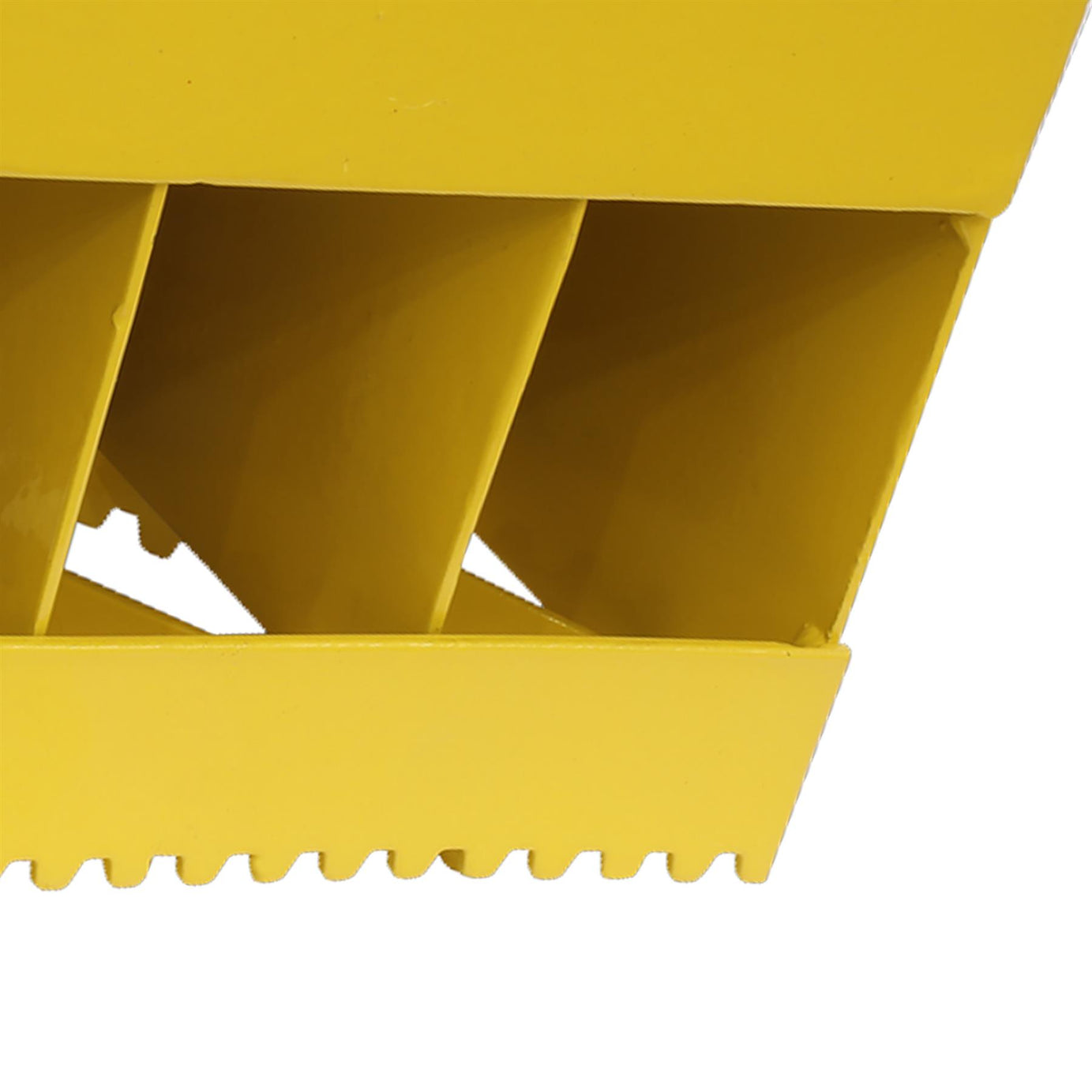 Heavy-Duty Steel Wheel Chock - Single 20tonne gross weight. Sealey
