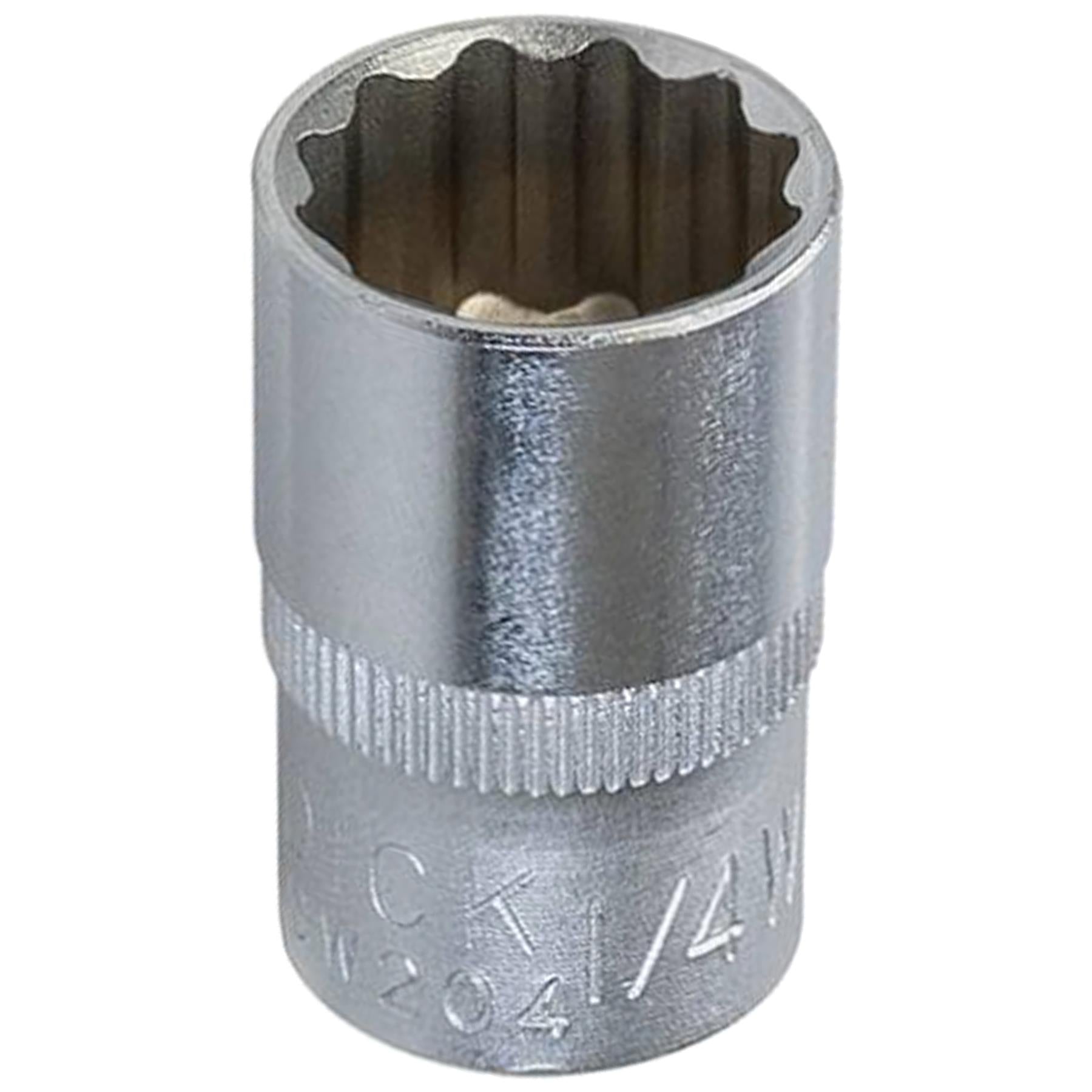 King Dick 1/4" Whitworth 3/8" Socket 12 POINT (12PT)