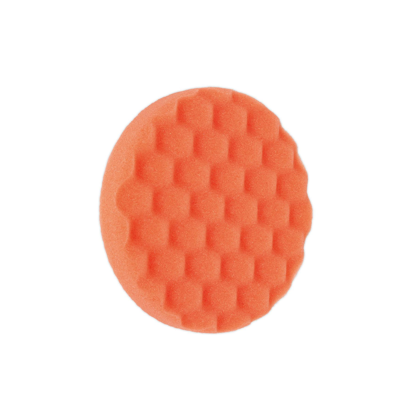 Sealey Buffing & Polishing Foam Head Hook/Loop 150x25mm Orange/Firm
