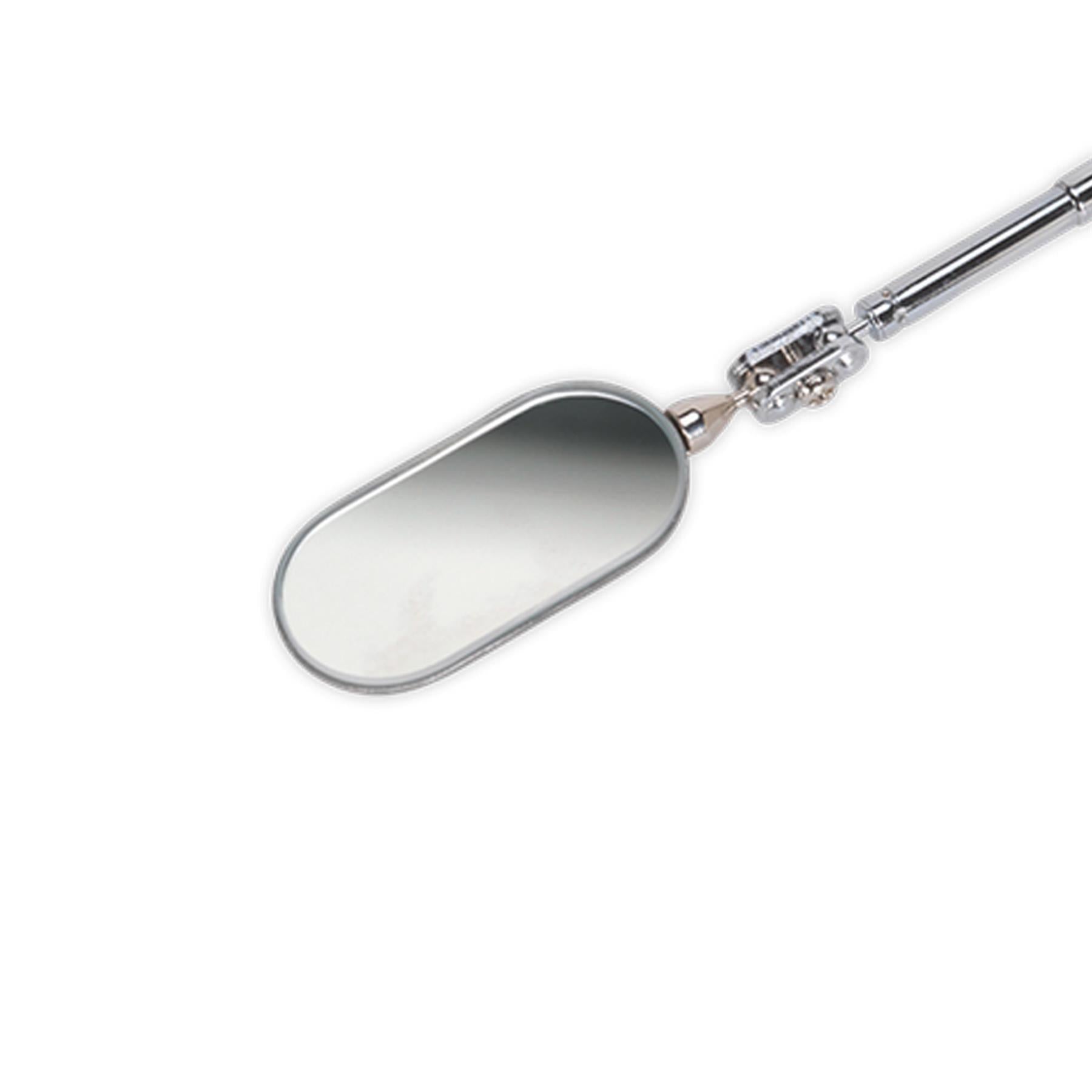 Sealey Telescopic Articulated Mirror 50 x 25mm Chromed Metal Body