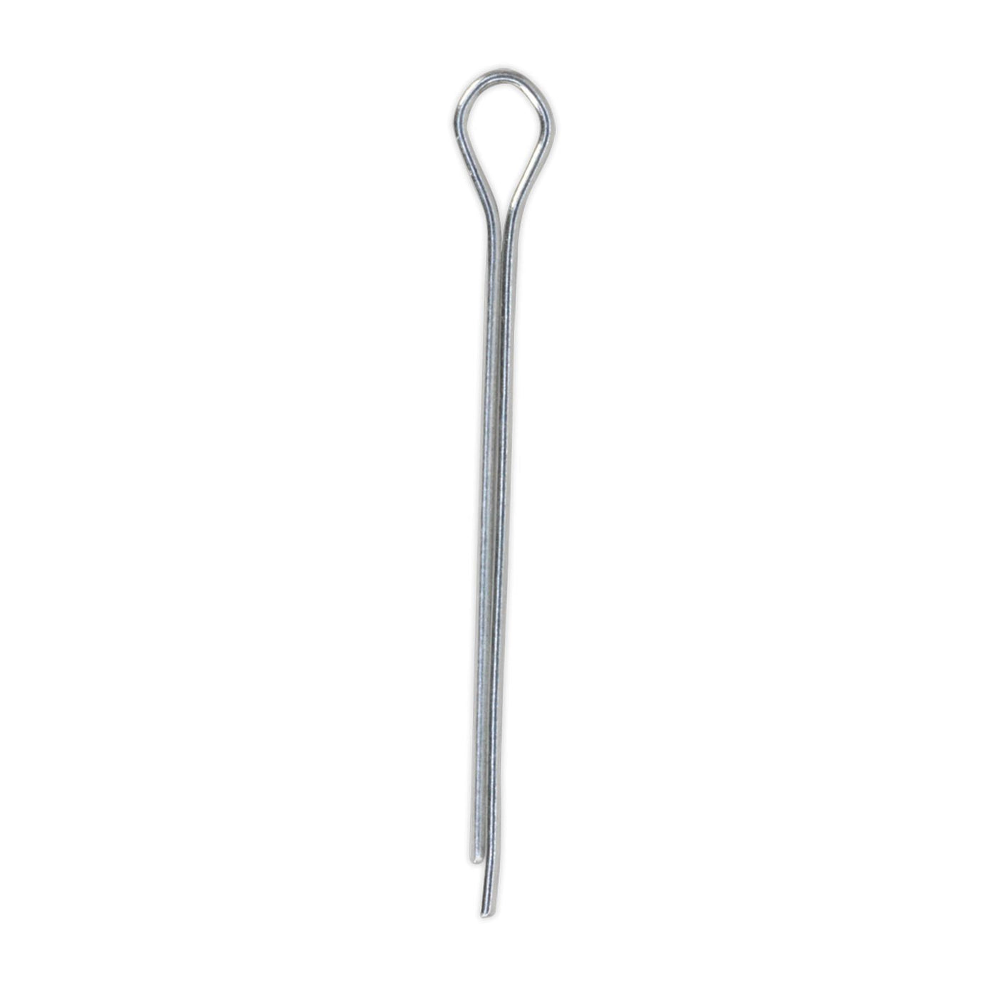 Split Pin 1.6 x 25mm Pack of 100. Zinc plated steel. SPI100 Sealey