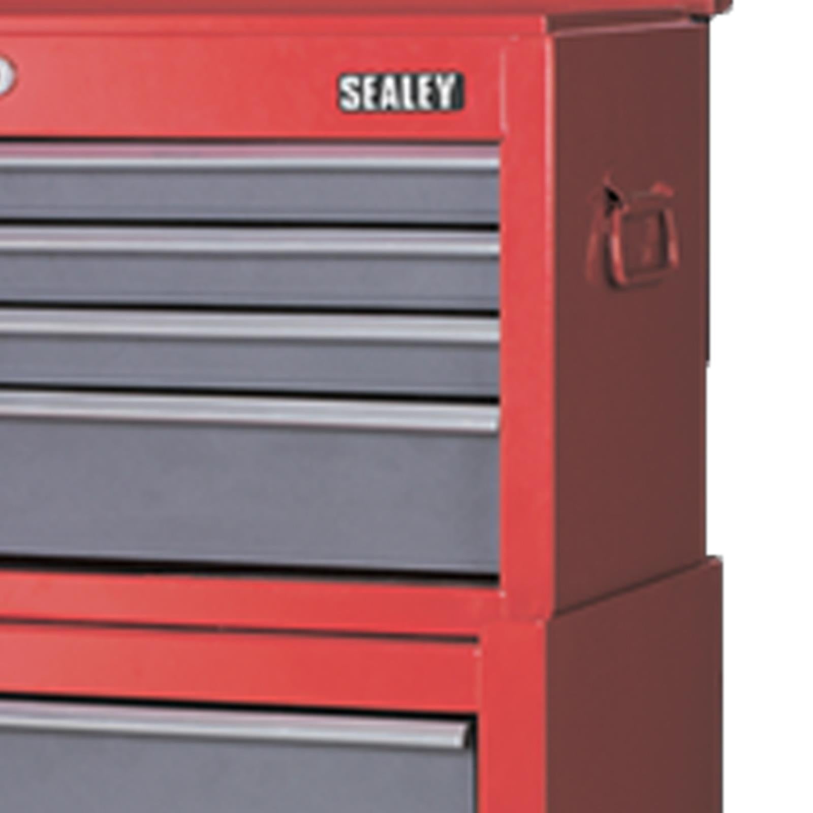 Sealey Topchest & Rollcab Combination 6 Drawer with Ball-Bearing Sl