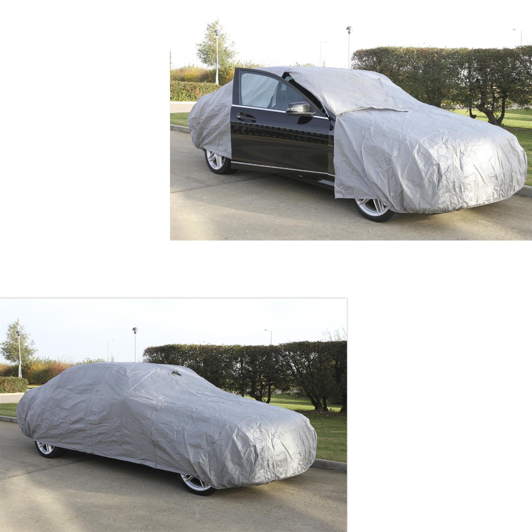 CCEL Sealey Car Cover Lightweight Large 4300 x 1690 x 1220mm [Vehicle Covers]