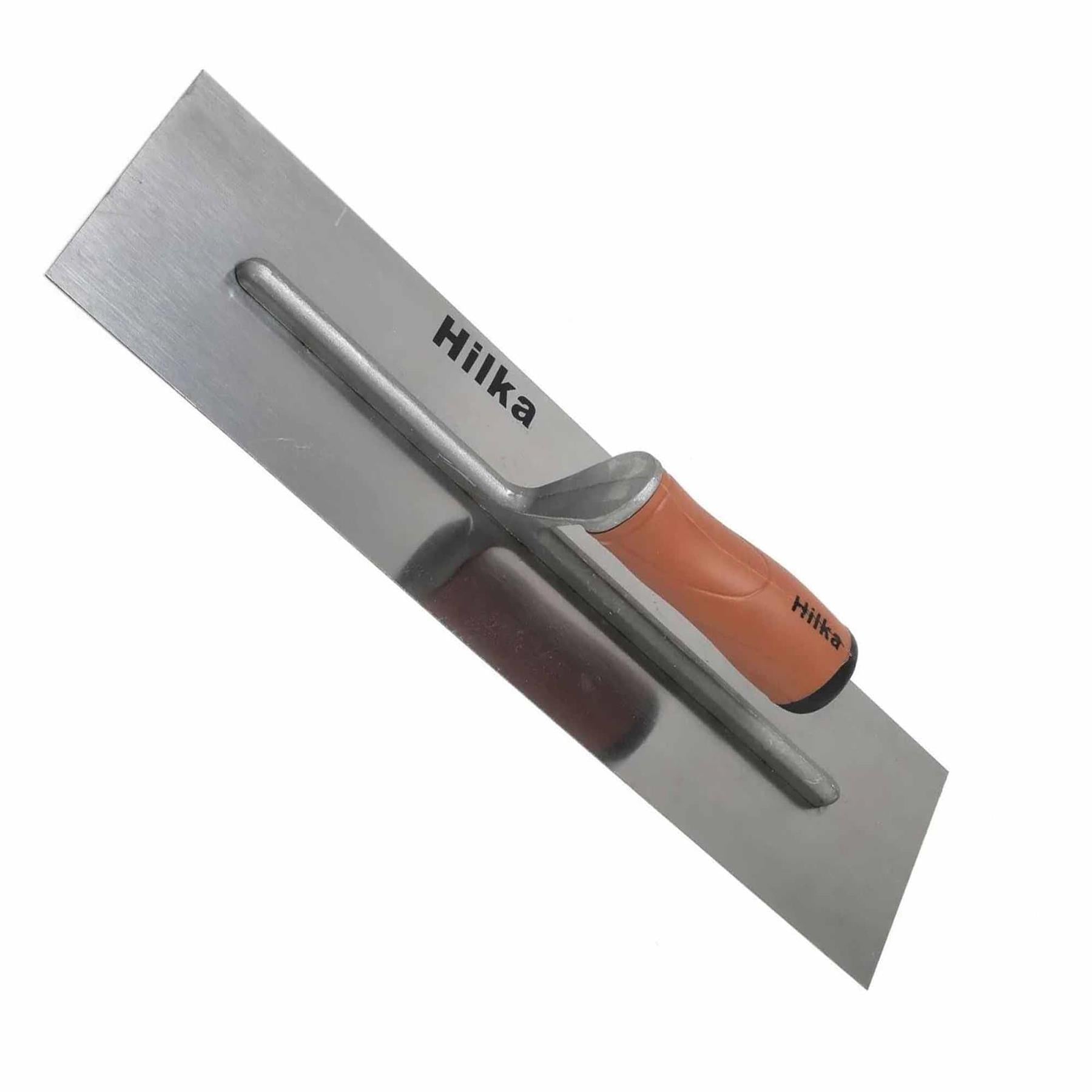 Plastering Finishing Trowel 18" Carbon Steel Soft Grip Handle Finishing Trowel