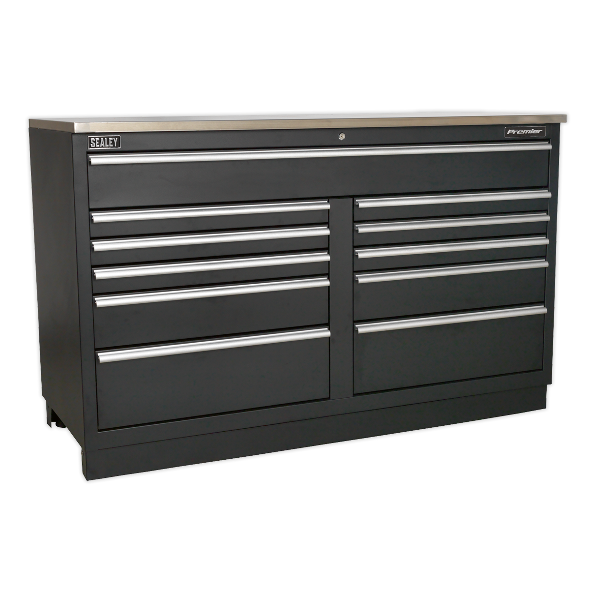 Sealey Premier 5.6m Storage System - Stainless Worktop