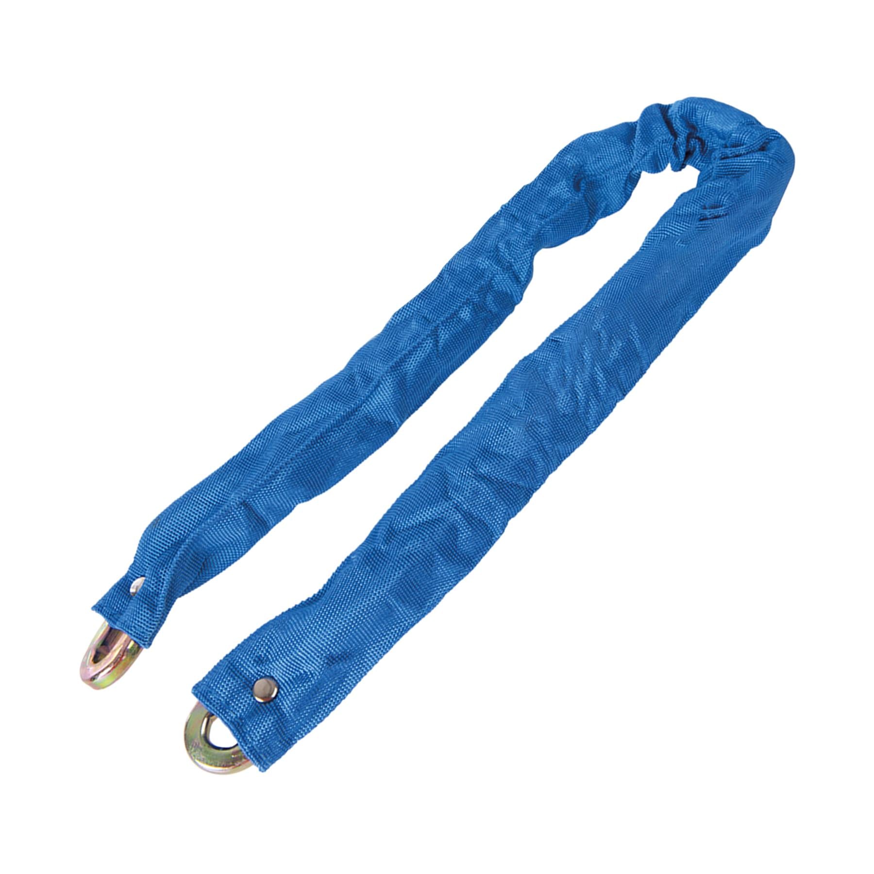 Sleeved High Security Chain 900mm 10mm Thick Hardened Steel Links Large Shackles