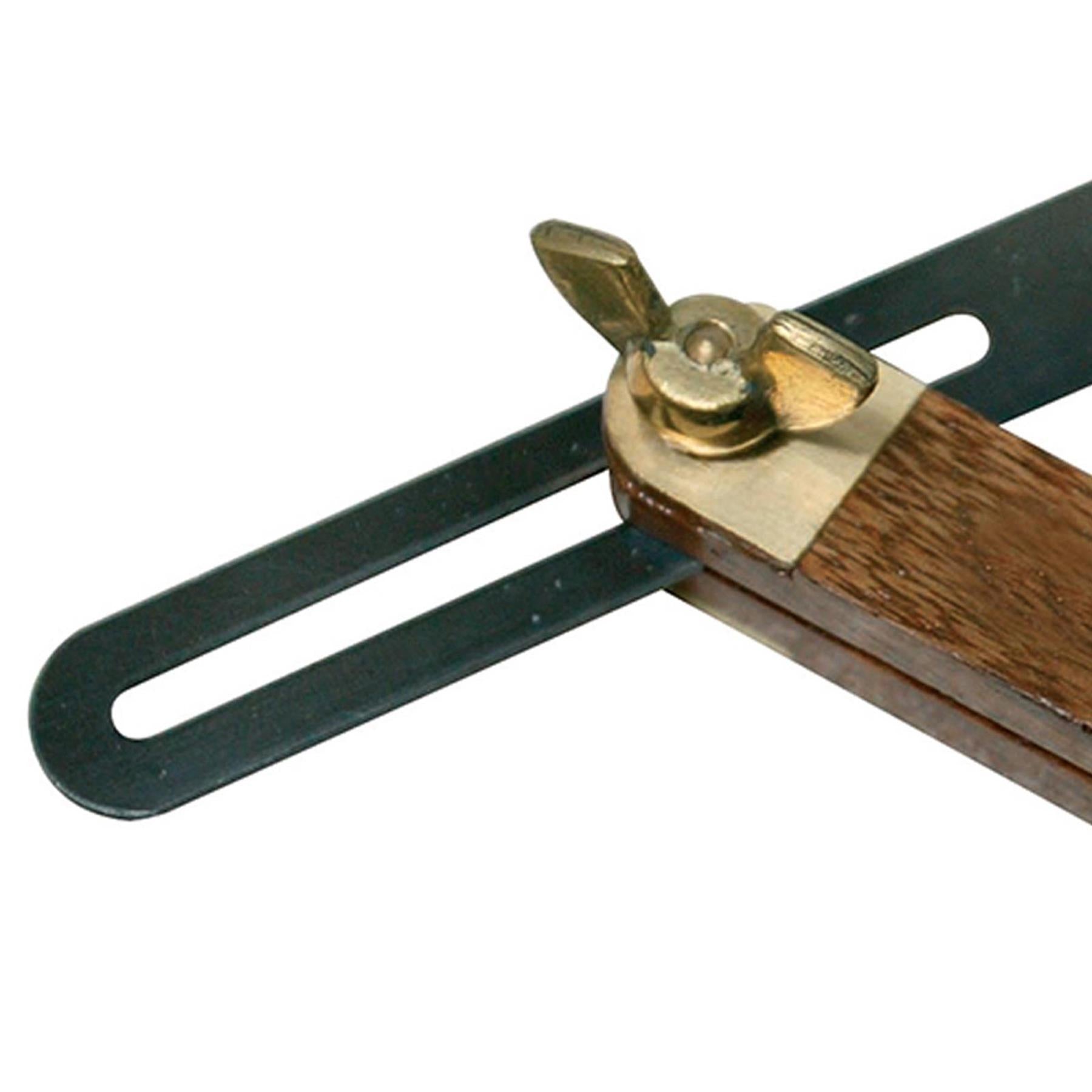 100mm Mini Adjustable Bevel Carpentry Miniature Tools With Solid Brass End Cap
