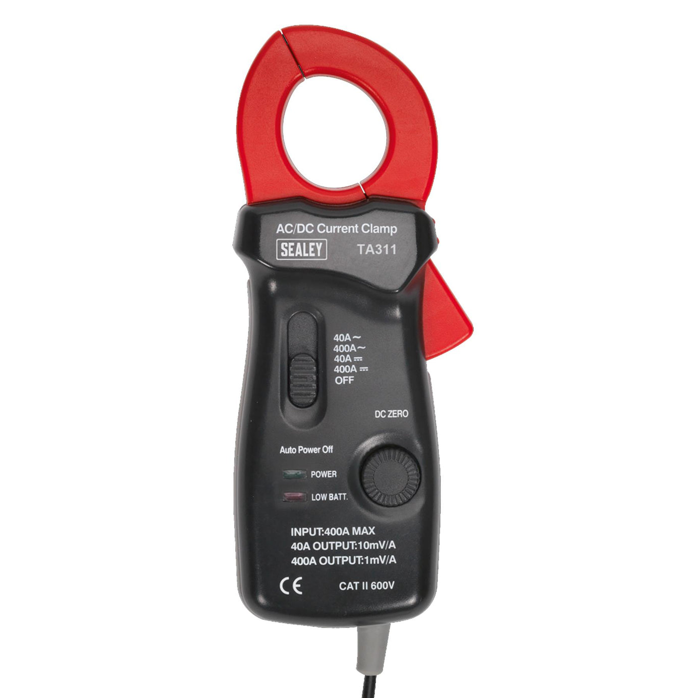 Sealey Current Clamp 40A/400A AC/DC - 28mm