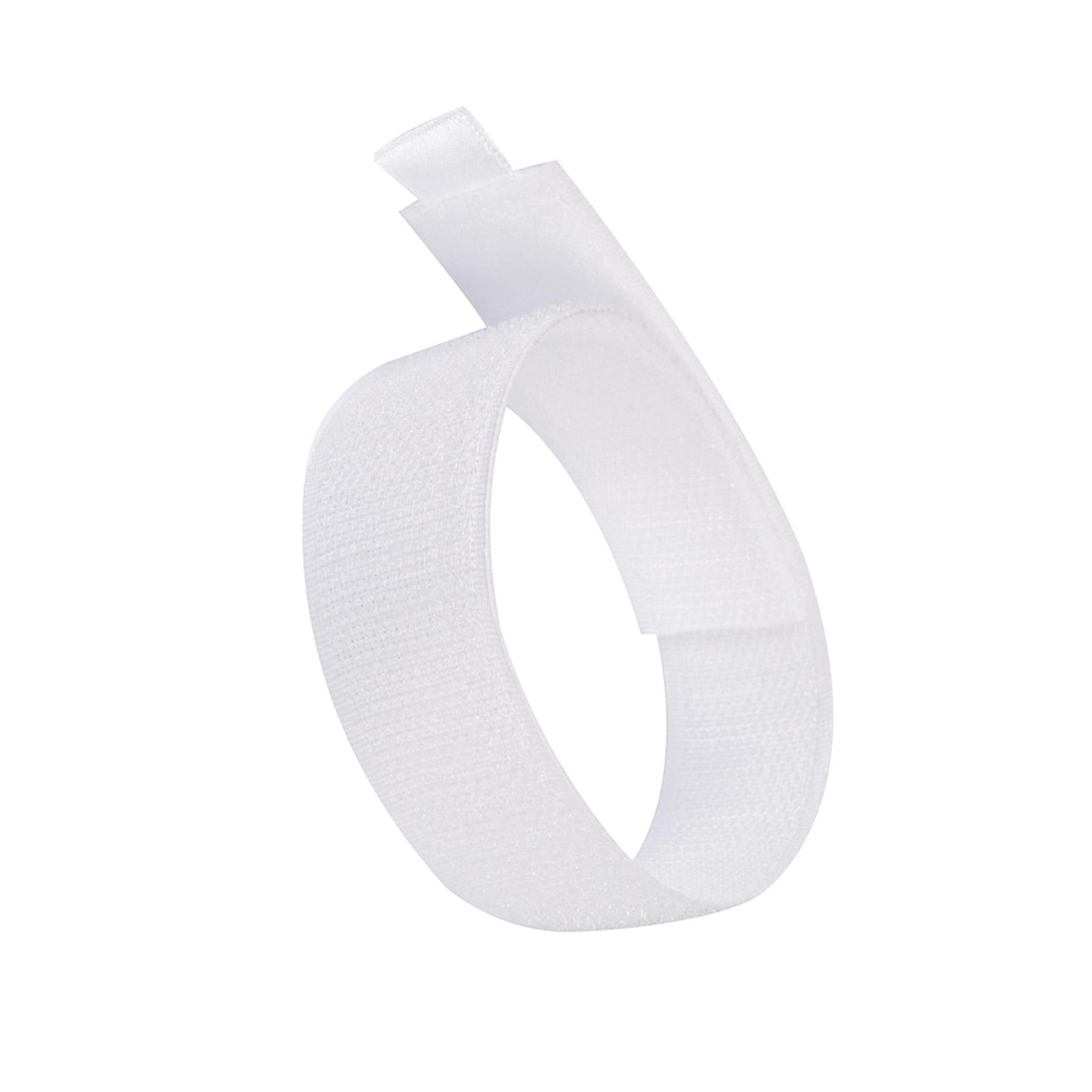 Hook and Loop 300mm White Nylon strap strapping Cable Ties with buckle Band luggage Strap