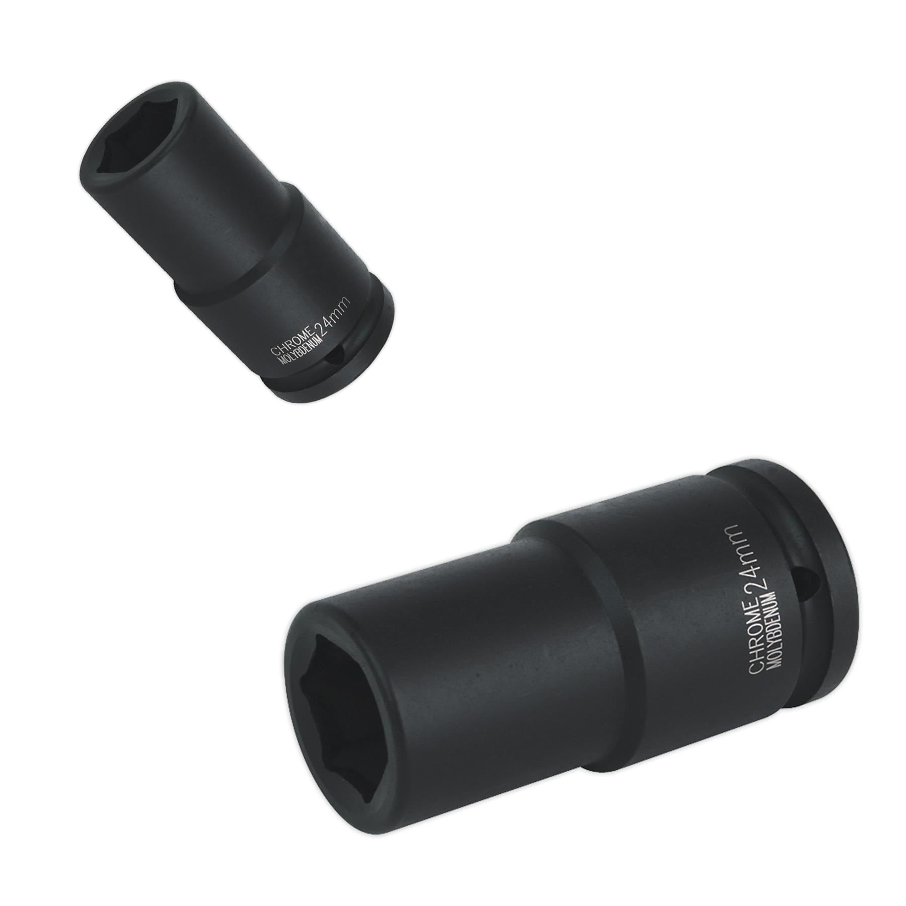 Sealey Impact Socket 24mm Deep 3/4"Sq Drive