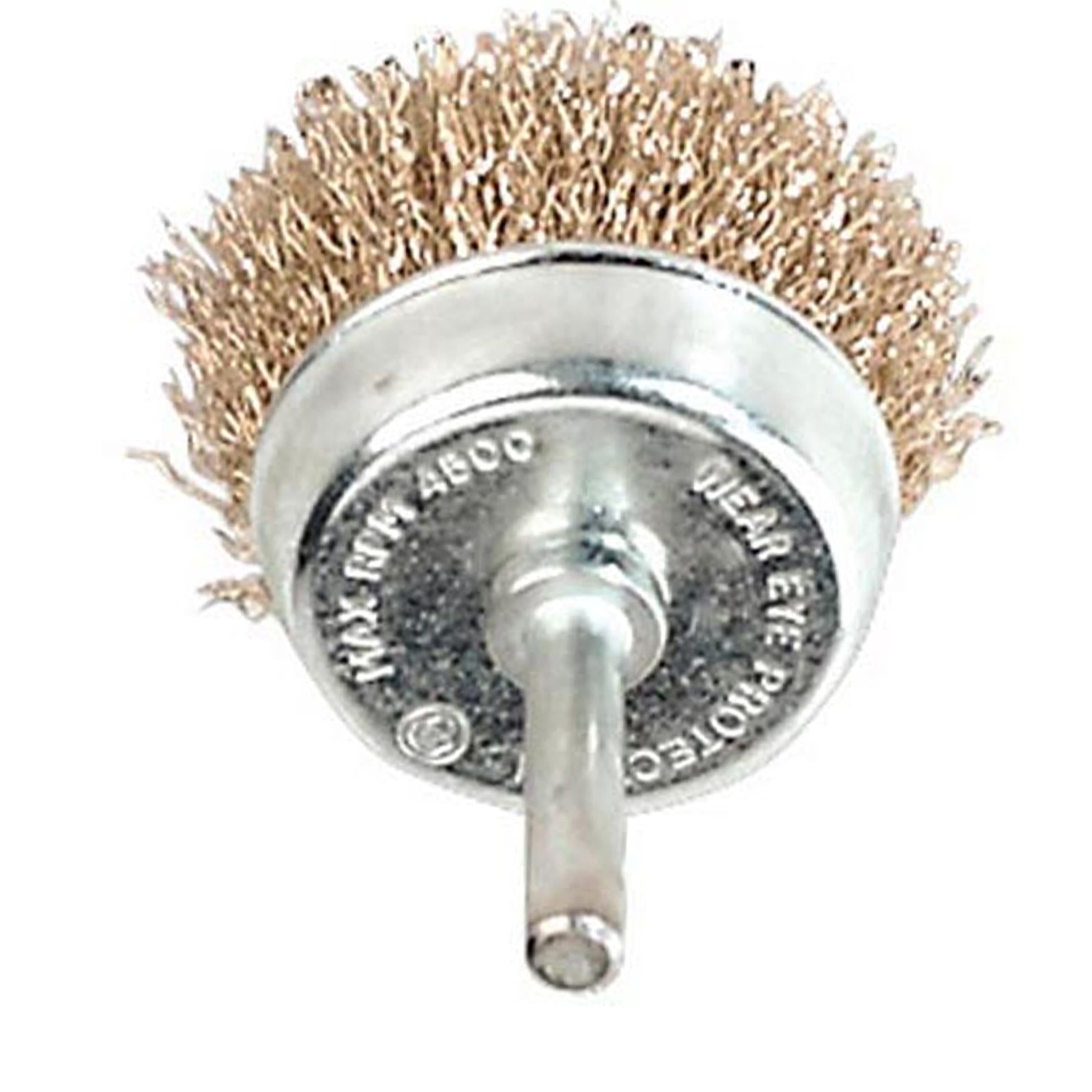 Sealey Wire Cup Brush 50mm with 6mm Shaft