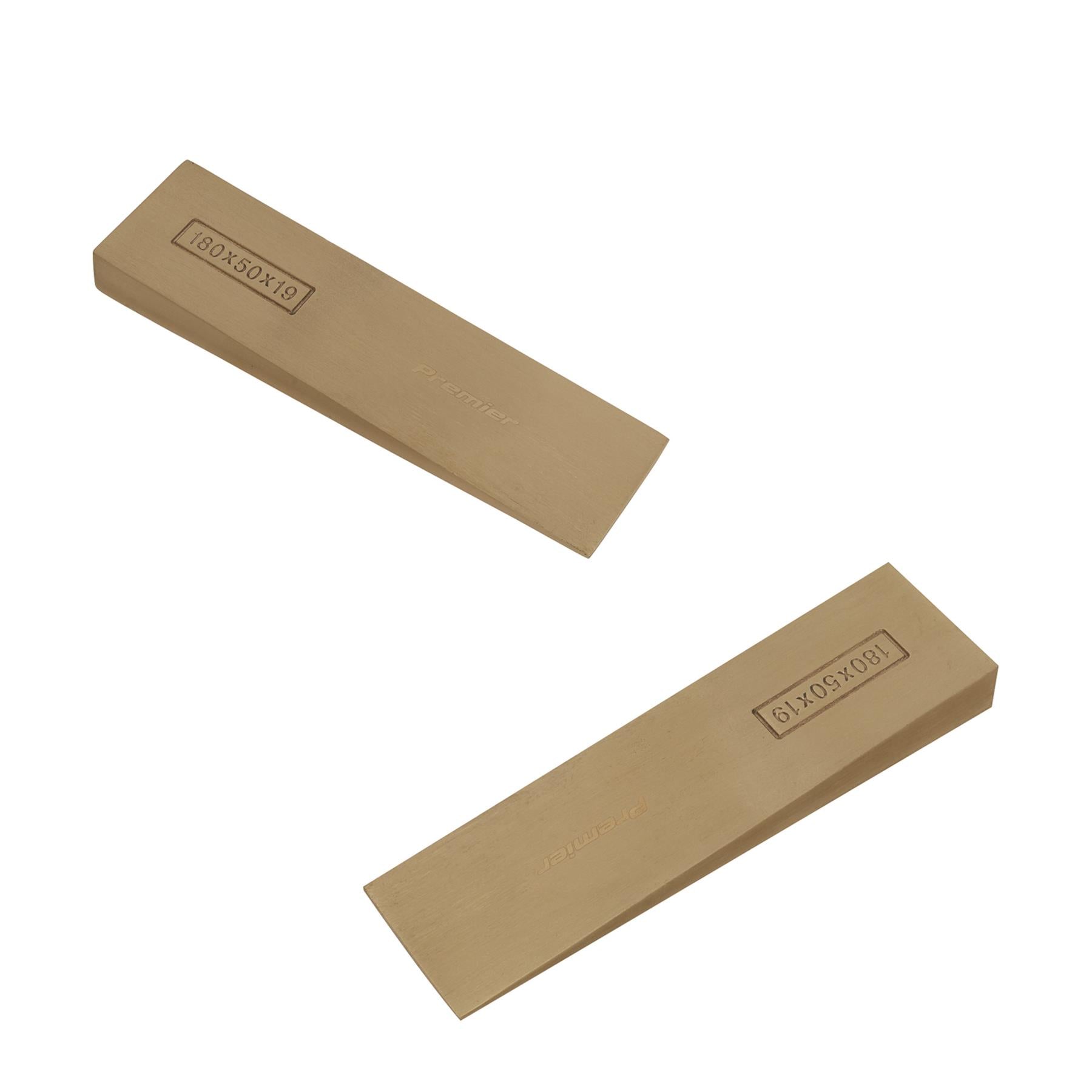 Sealey Wedge 180 x 50 x 19mm - Non-Sparking