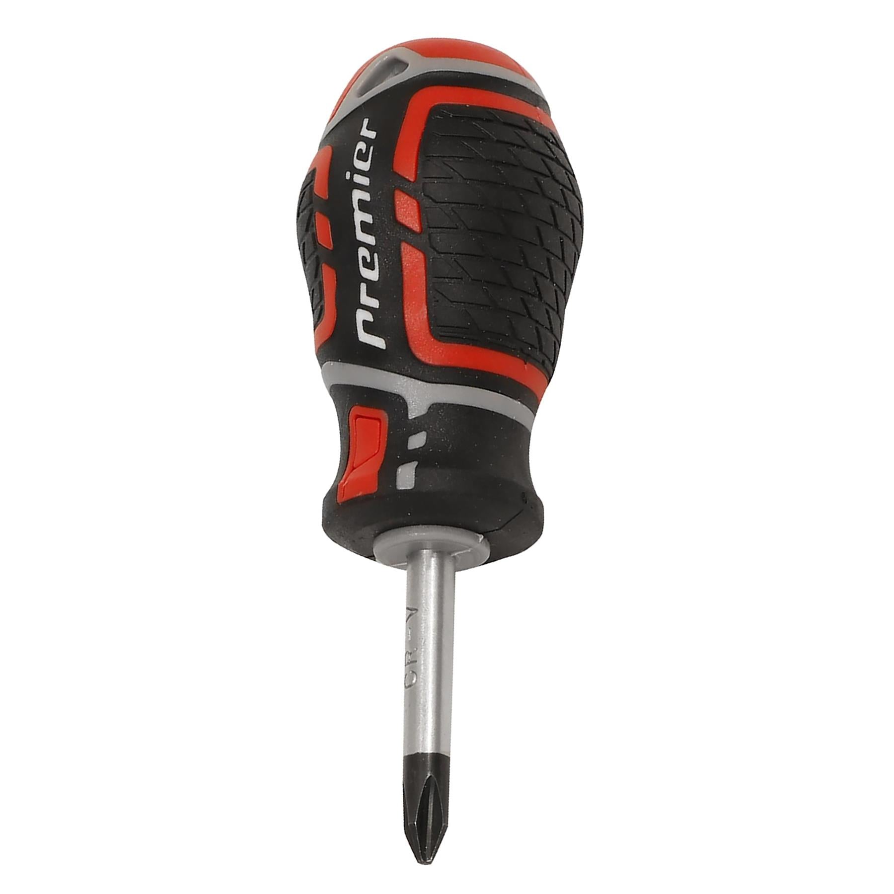 Sealey Screwdriver Pozi Pozidriv #2 x 38mm Soft Grip Handle Magnetic GripMAX