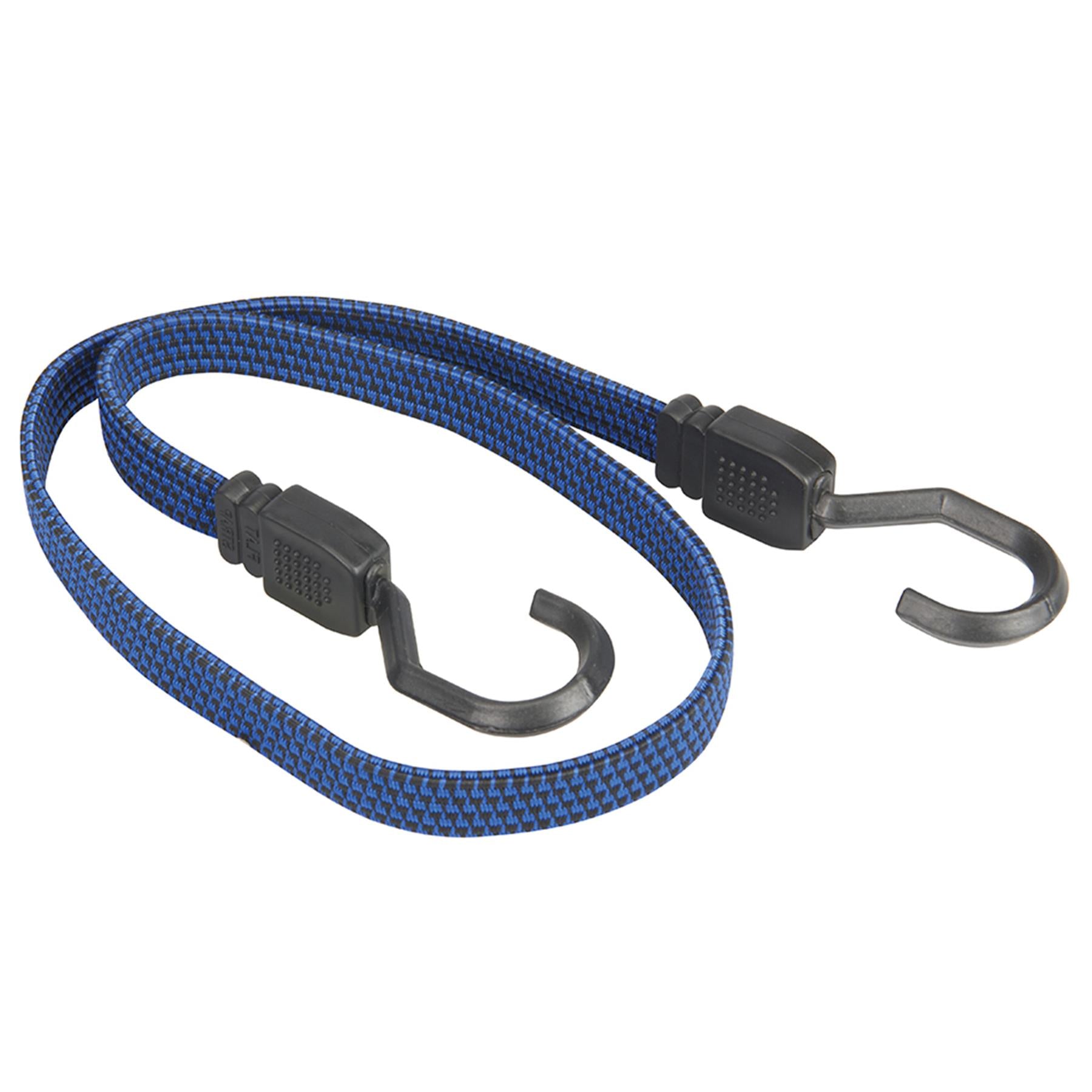 Flat Bungee Cord 889mm Secure Luguage Load In Car Vans Bicycle Racks New