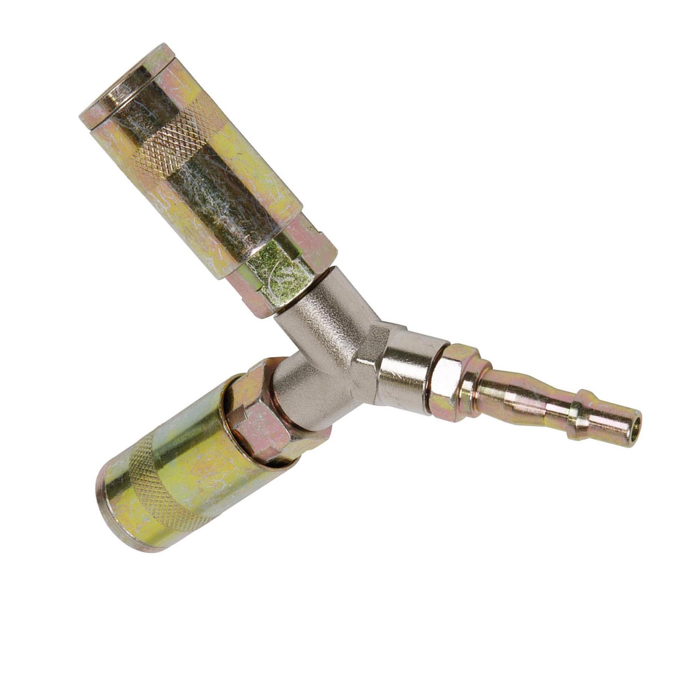 Sealey Twin Coupling Bodies Y Adaptor Air Line Connector Splitter ACX55