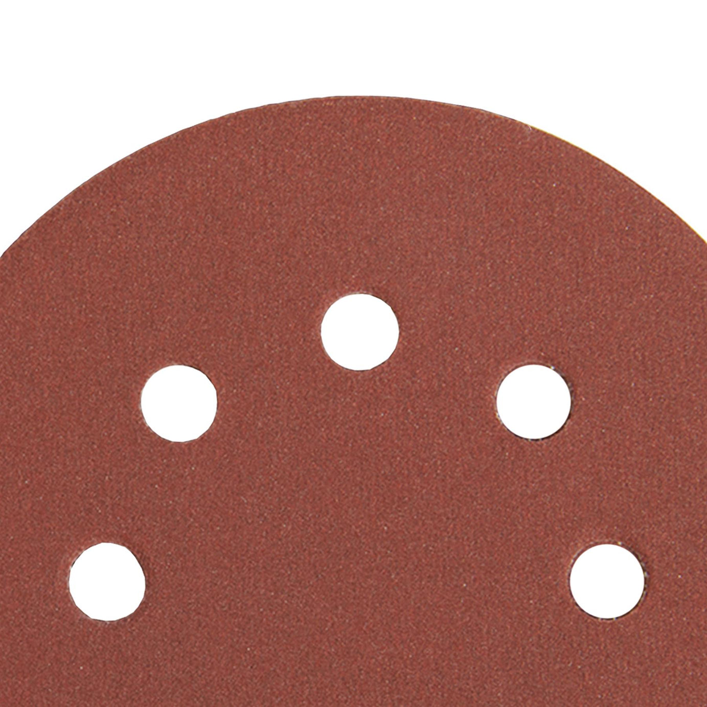 Hook & Loop Punched Disc 125mm 10Pk 4 X 60G, 2 X 80G, 2 X 120G & 2 X 240 Grit