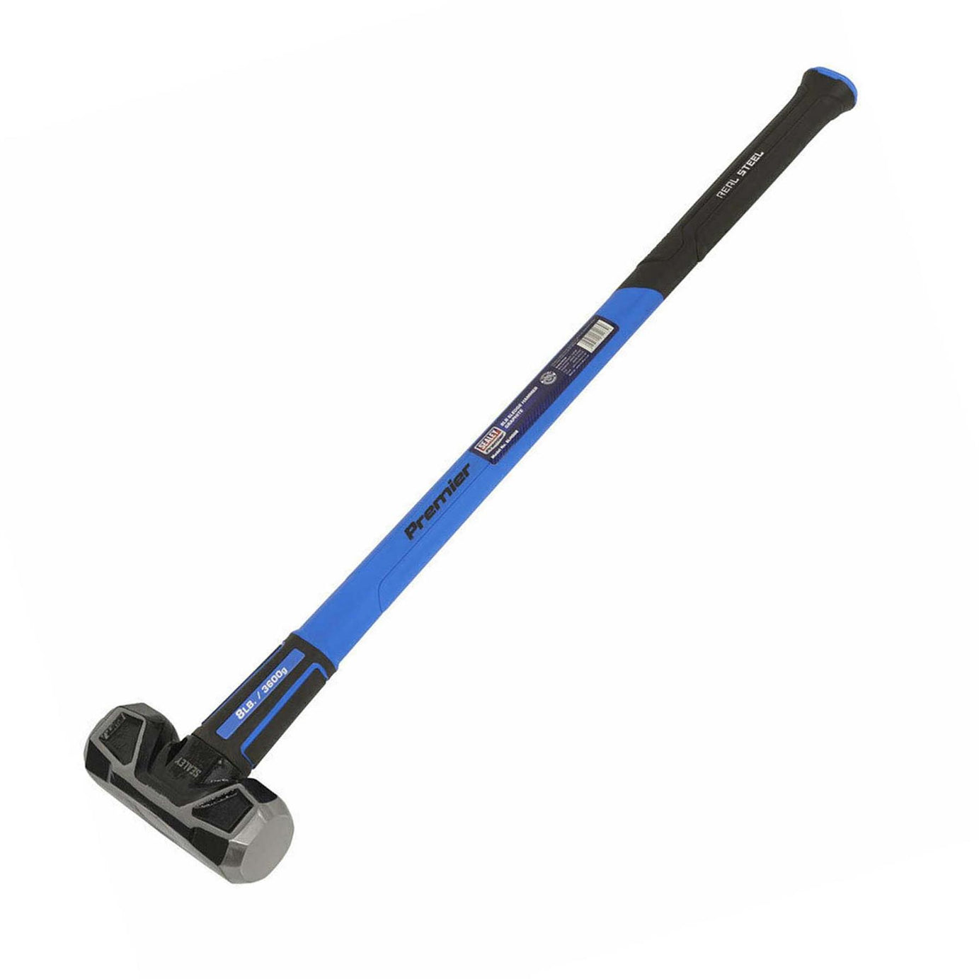 Sealey Sledge Hammer with Fibreglass Shaft 8lb