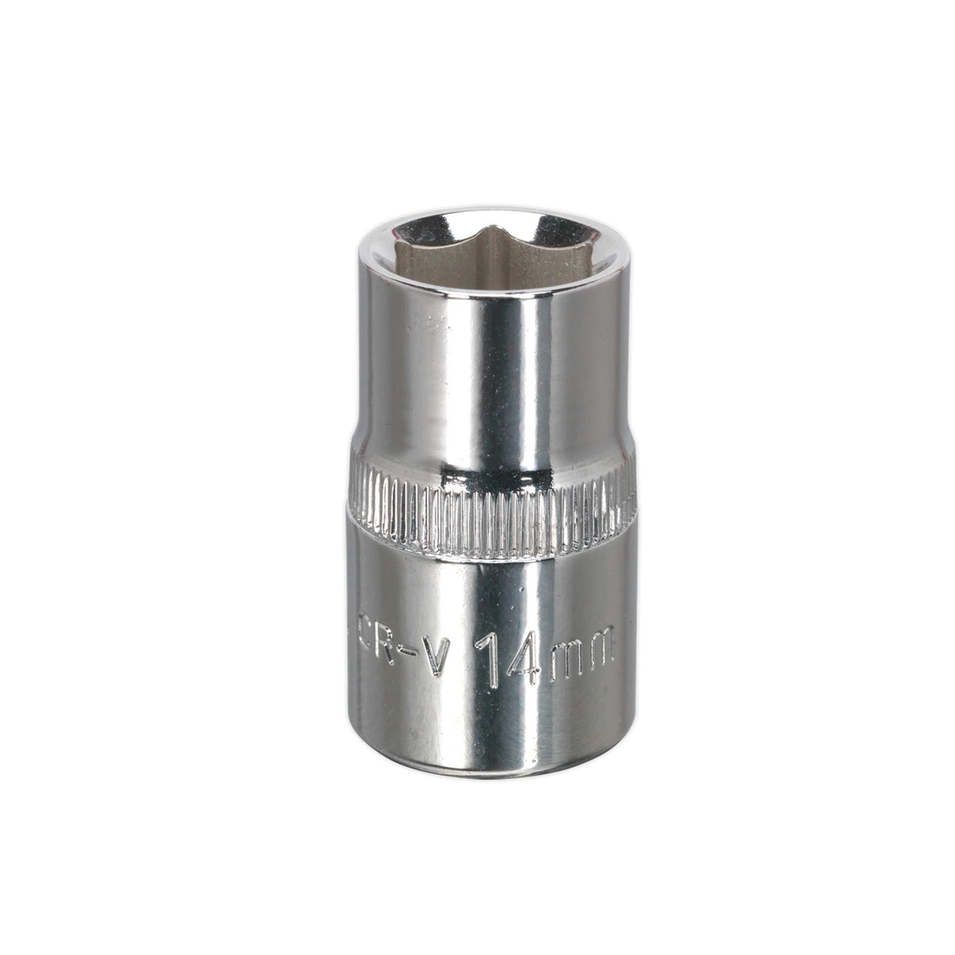 Sealey WallDrive Socket 14mm 1/2"Sq Drive Fully Polished