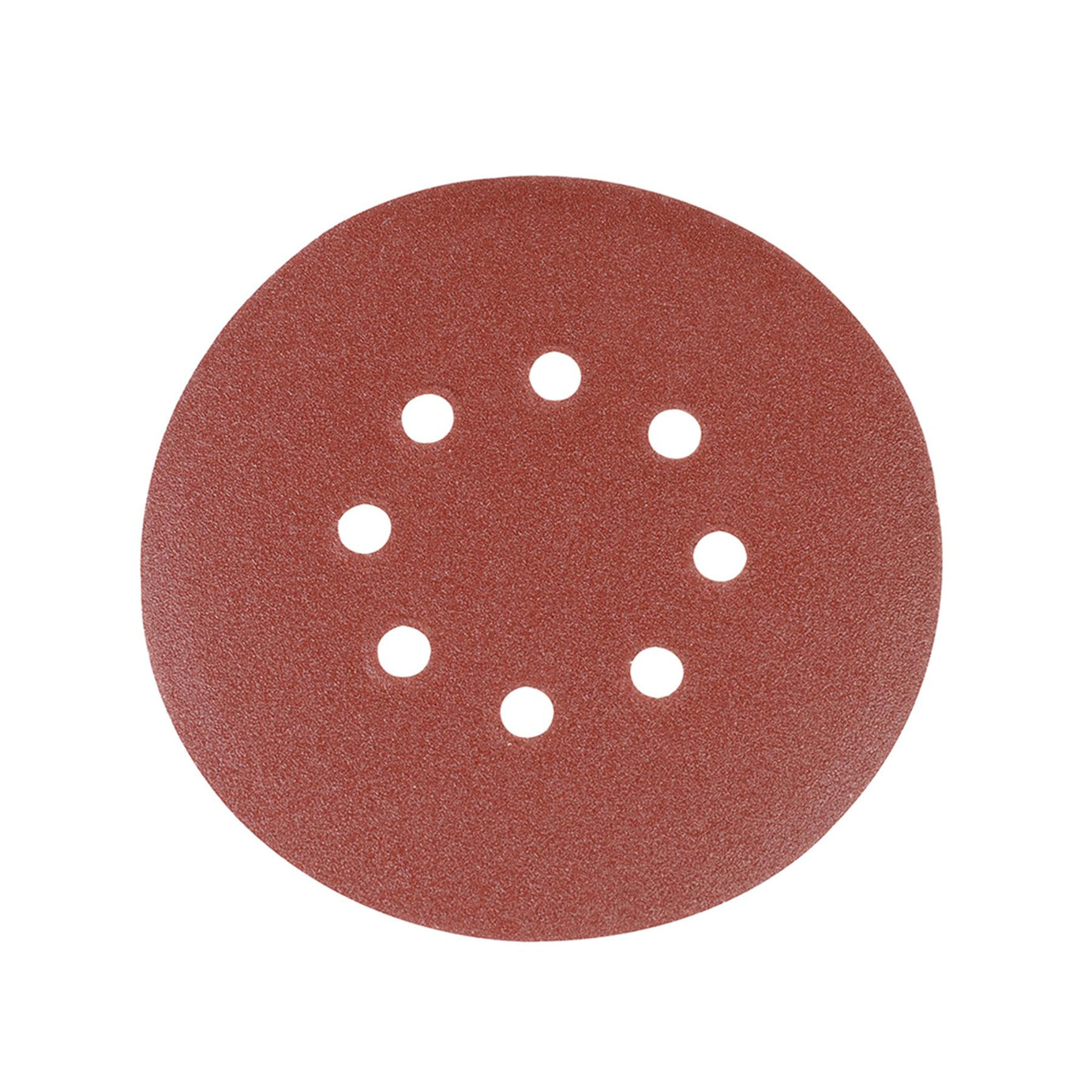 Punched Sanding Discs 150mm 10Pk Grit 120 Hook & Loop Aluminium Oxide New