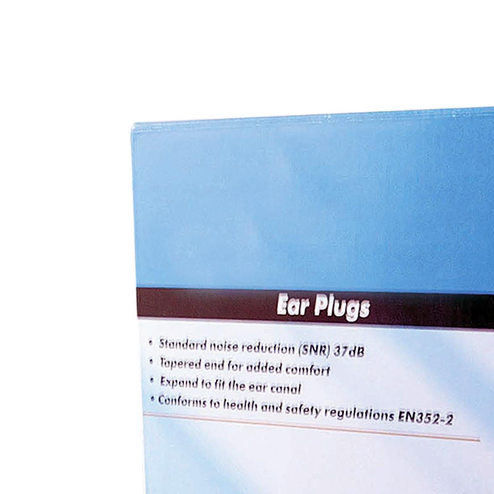 200Pk Ear Plugs SNR 37dB Disposable Hygienic Ear Plugs High Quality New