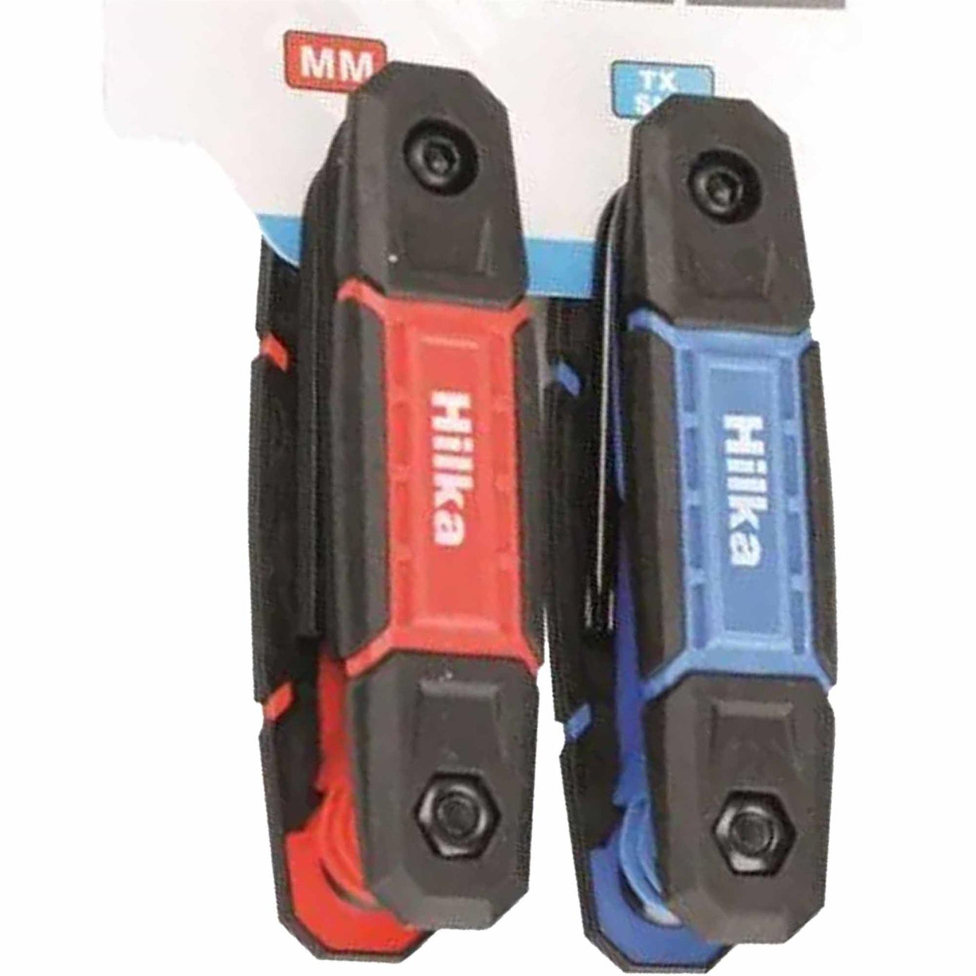 Twin Pack Chrome Vanadium Steel Soft Grip Handle Hex & TX Star Key Set