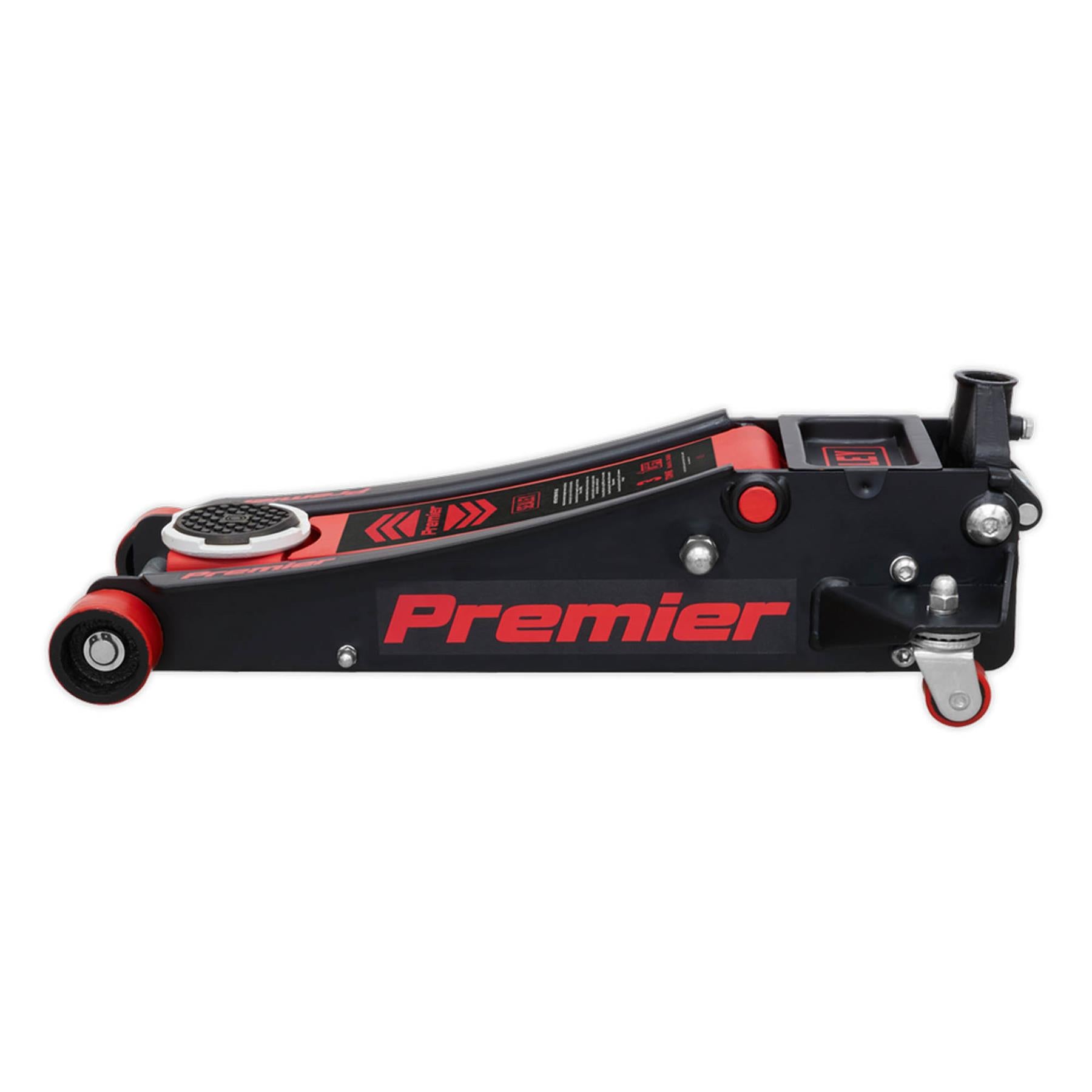 Sealey Trolley Jack 3tonne Rocket Lift Red Garage Workshop DIY