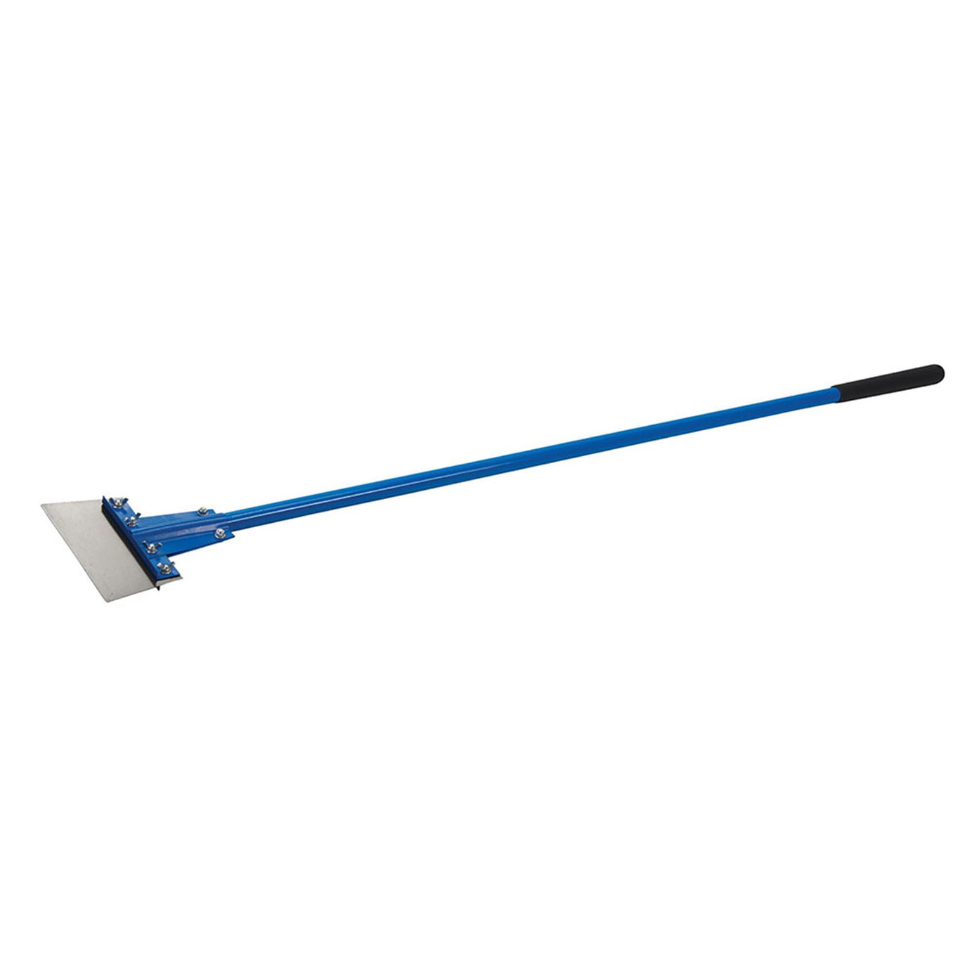 Floor Scraper Fibreglass Handle With Sprung Steel Blade 200mm Wide/1350mm Handle