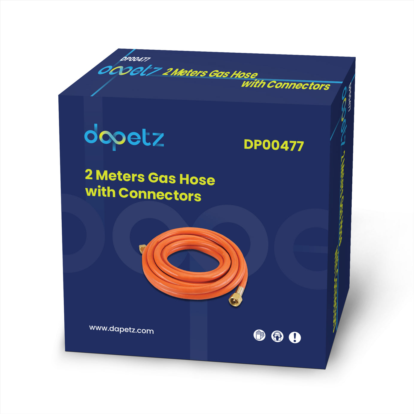 Propane Butane 2M Gas Torch & Regulator Hose 2 Metre