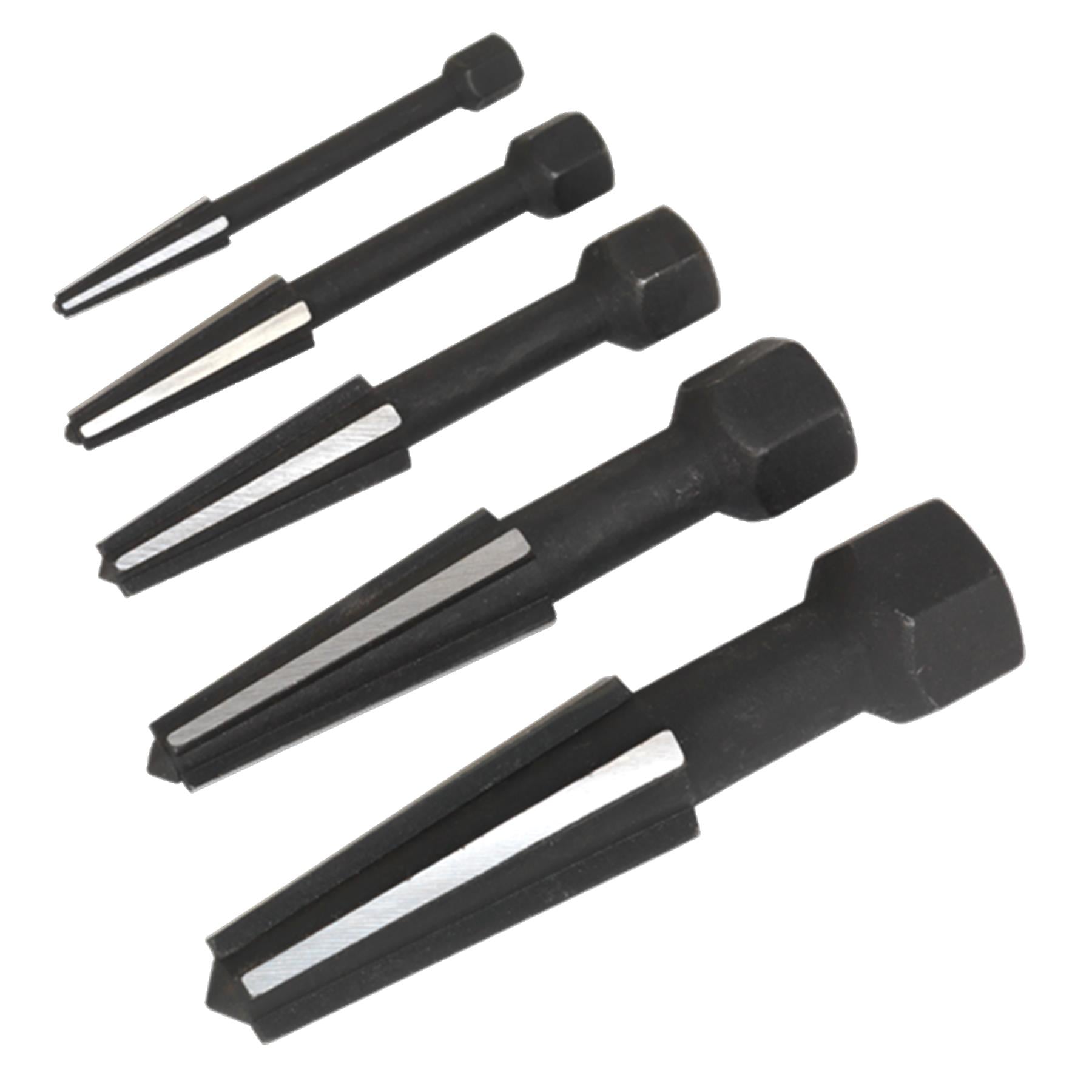 Sealey Screw Extractor Set 5pc Double Edge