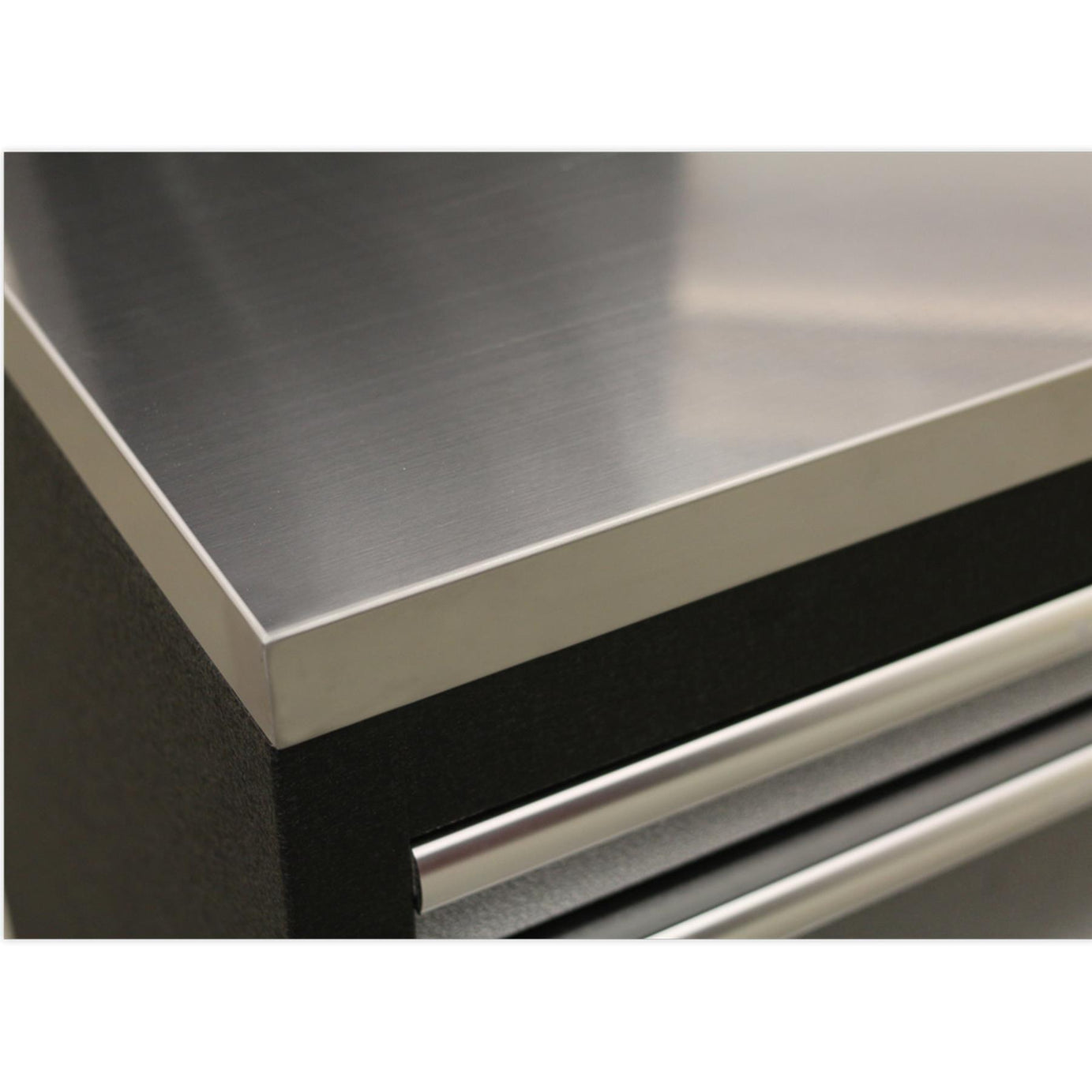 Sealey Stainless Steel Worktop  Base cabinets 2040mm APMS50SSC
