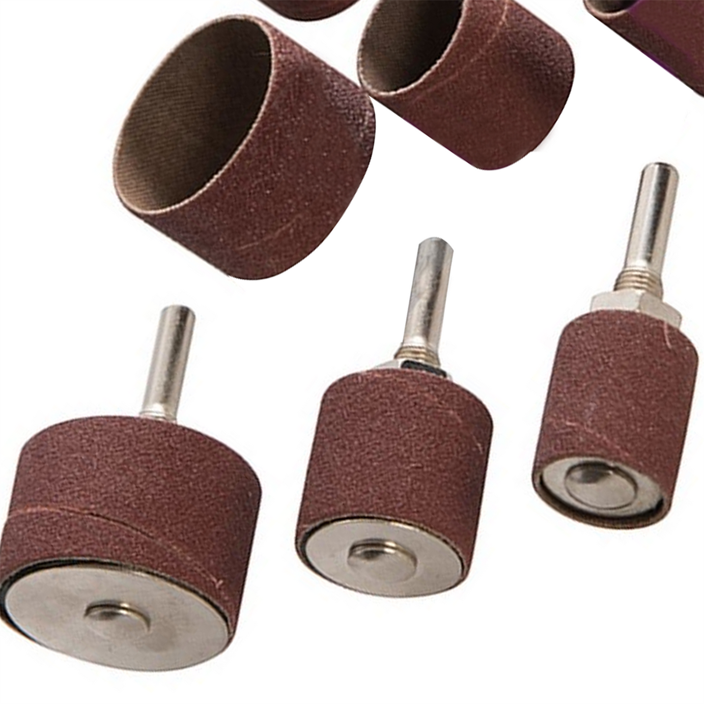 20Pc Drum Sanding Kit Edge Contour Sander Sleeves Rubber Drum High Quality