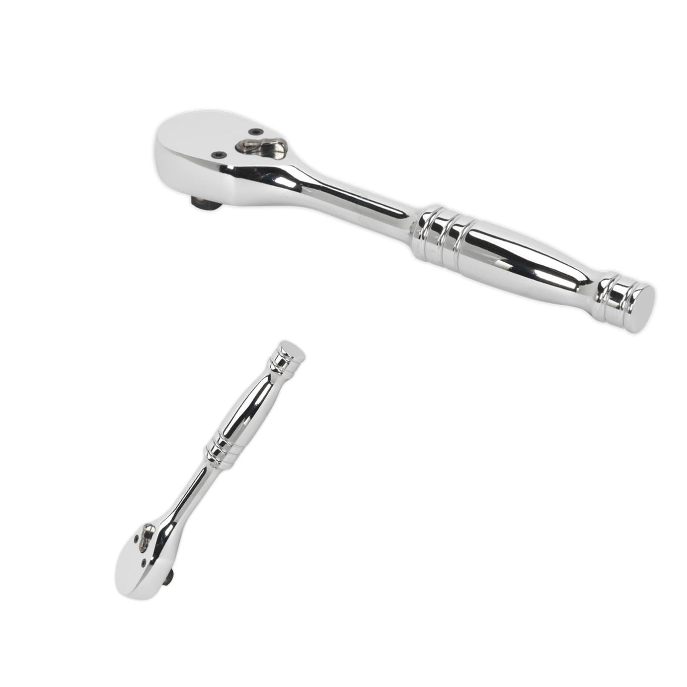 Sealey Ratchet Wrench 1/4"Sq Drive Dust-Free Pear-Head Flip Reverse