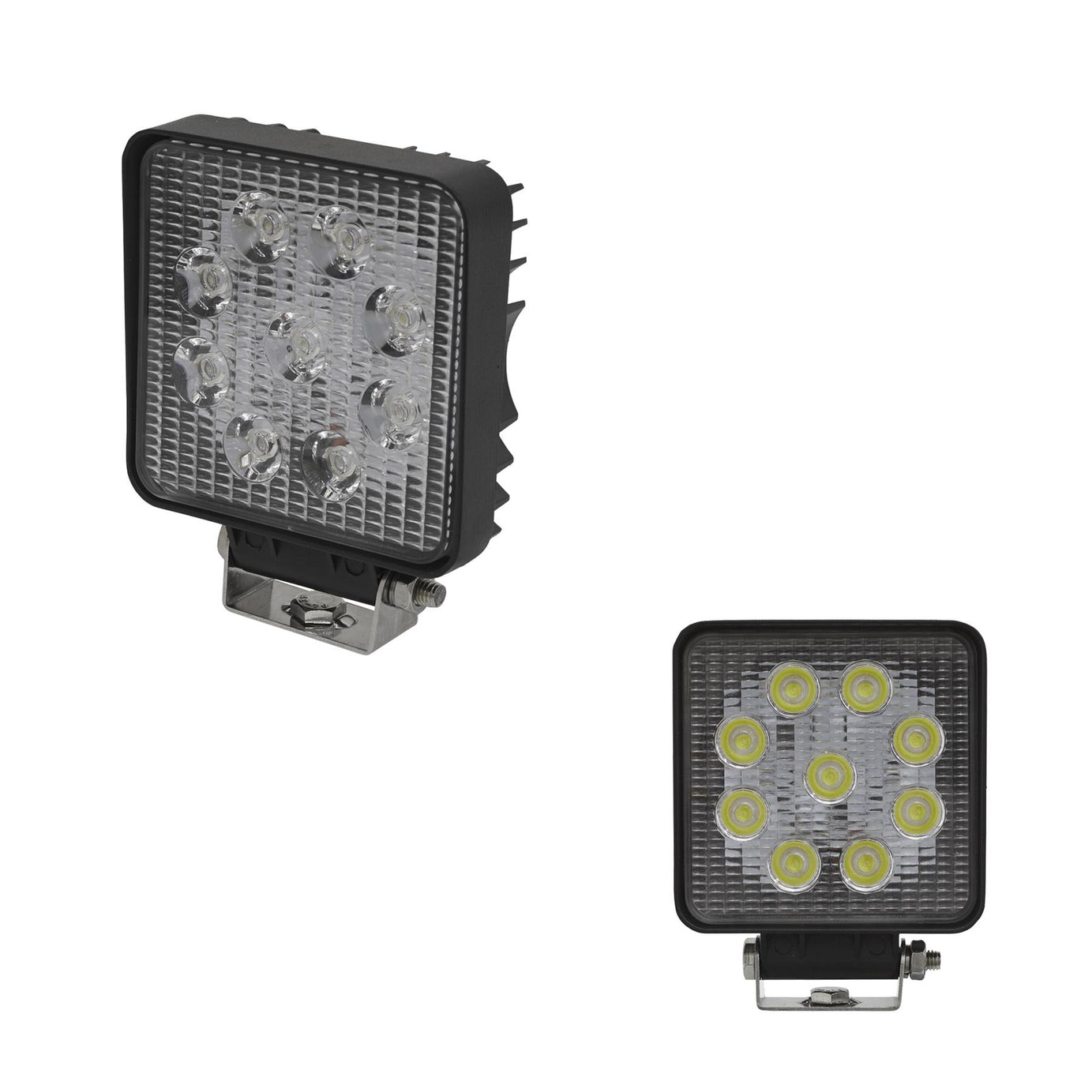 Sealey Square Work Light with Mounting Bracket 27W LED