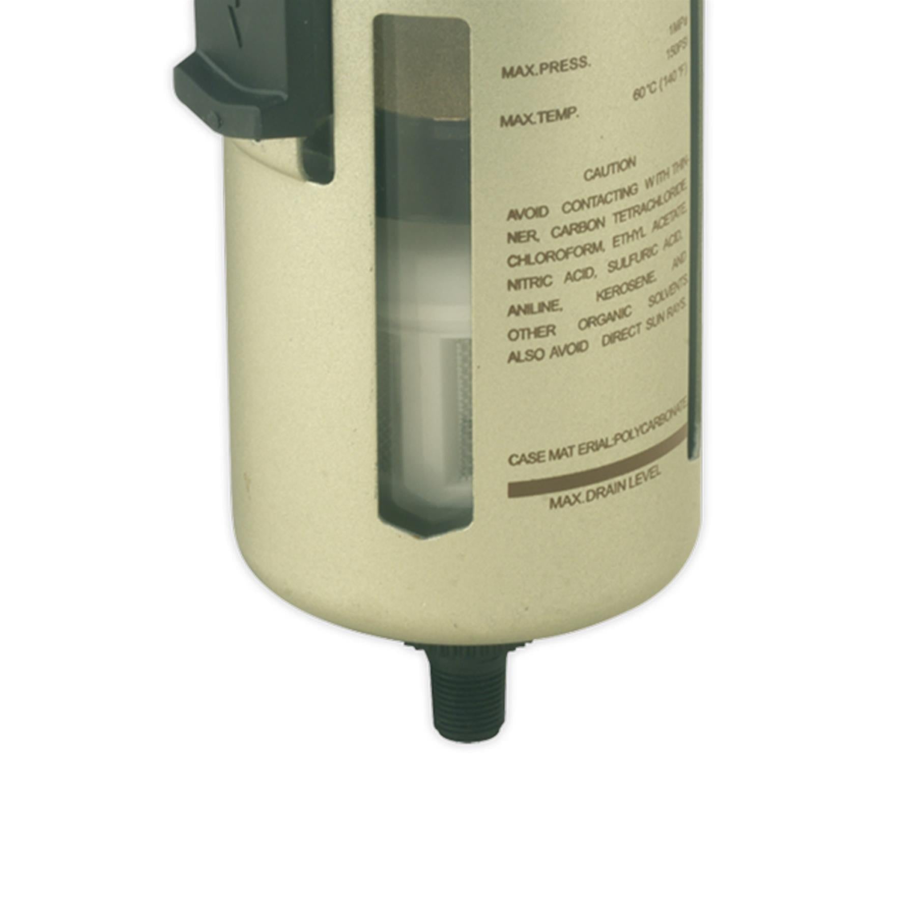 Sealey Air Filter Auto Drain Max Airflow 140cfm
