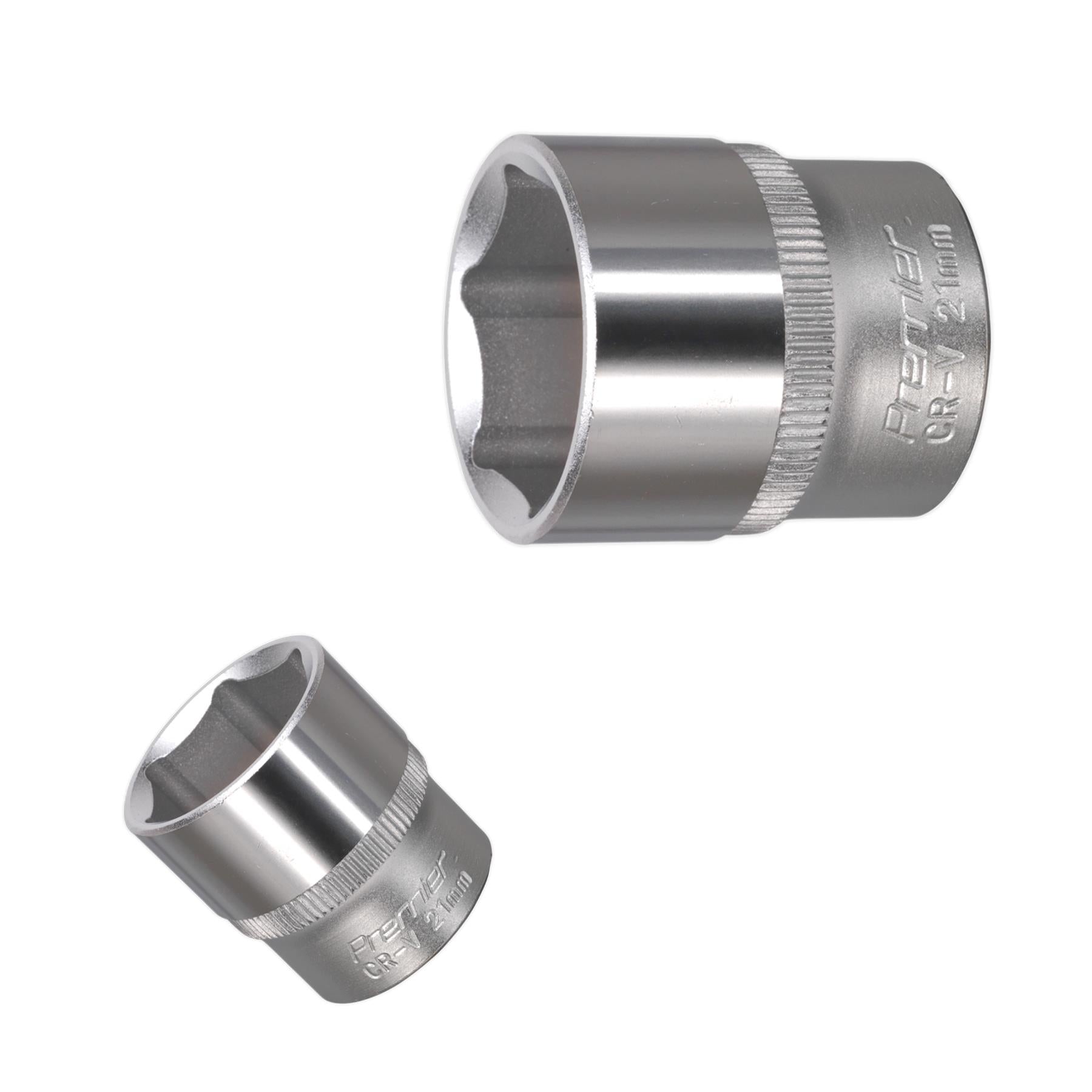Sealey WallDrive Socket 21mm 3/8"Sq Drive