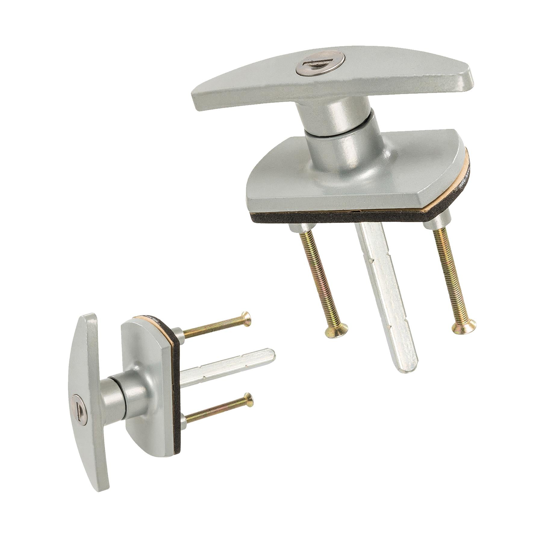 Garage Door Locking Handle 75mm Diamond With Diamond T Handle Arrangement