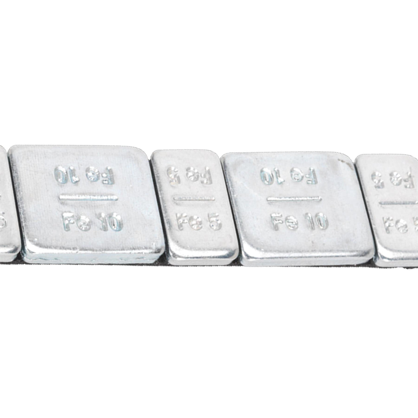 Wheel Weight 5 & 10g Adhesive Zinc Plated Steel Pk of 100x8 Sealey