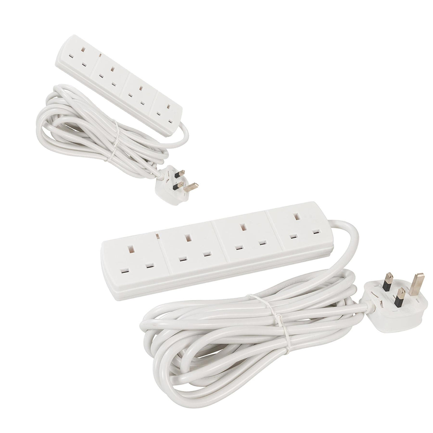 High quality Plug & Sockets Extension Lead with Neon Indicator 240V 4Gang 5m