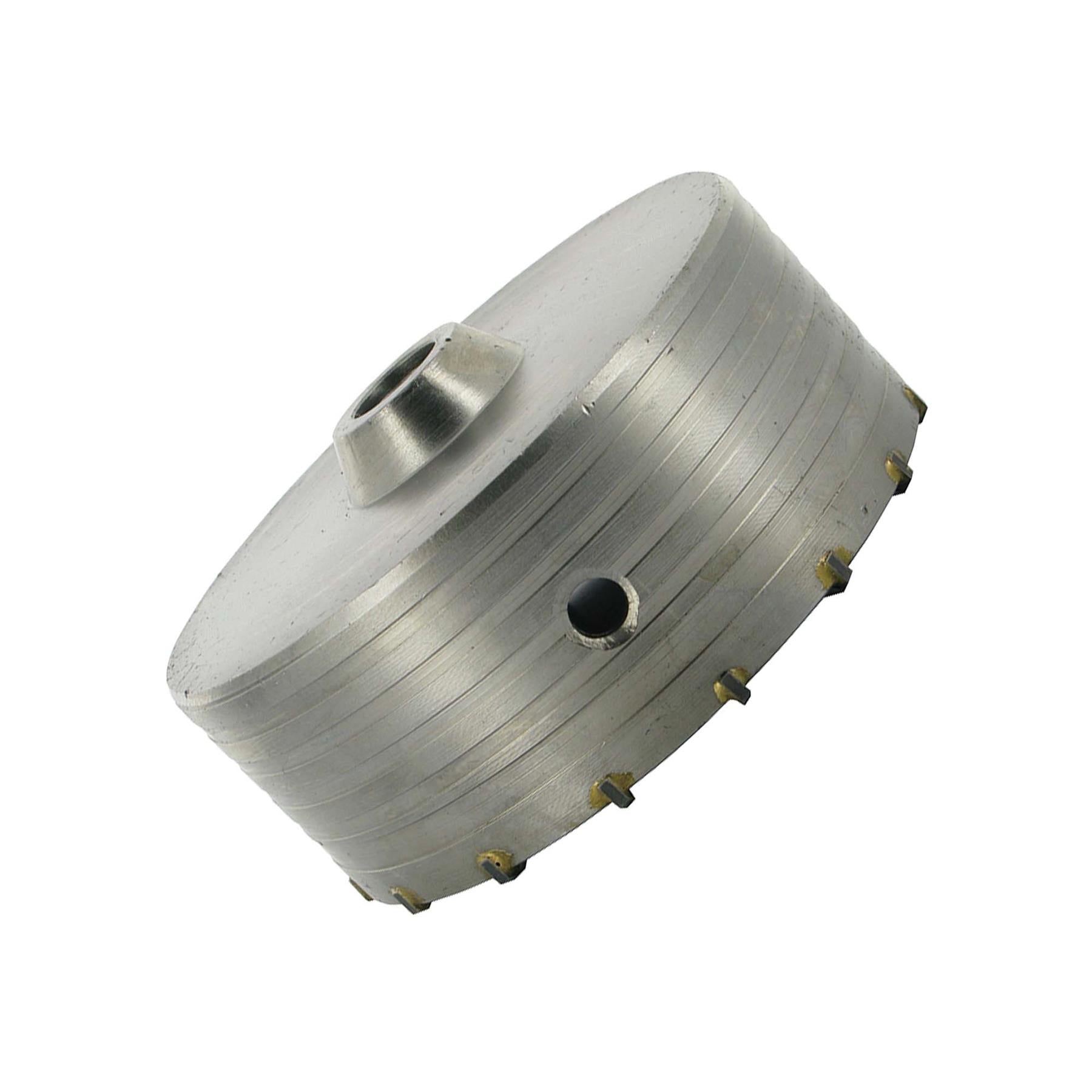 TCT Core Drill Bit 150mm Hole Saw Masonry Stone Brick Hex 150mm Extensions Pilot