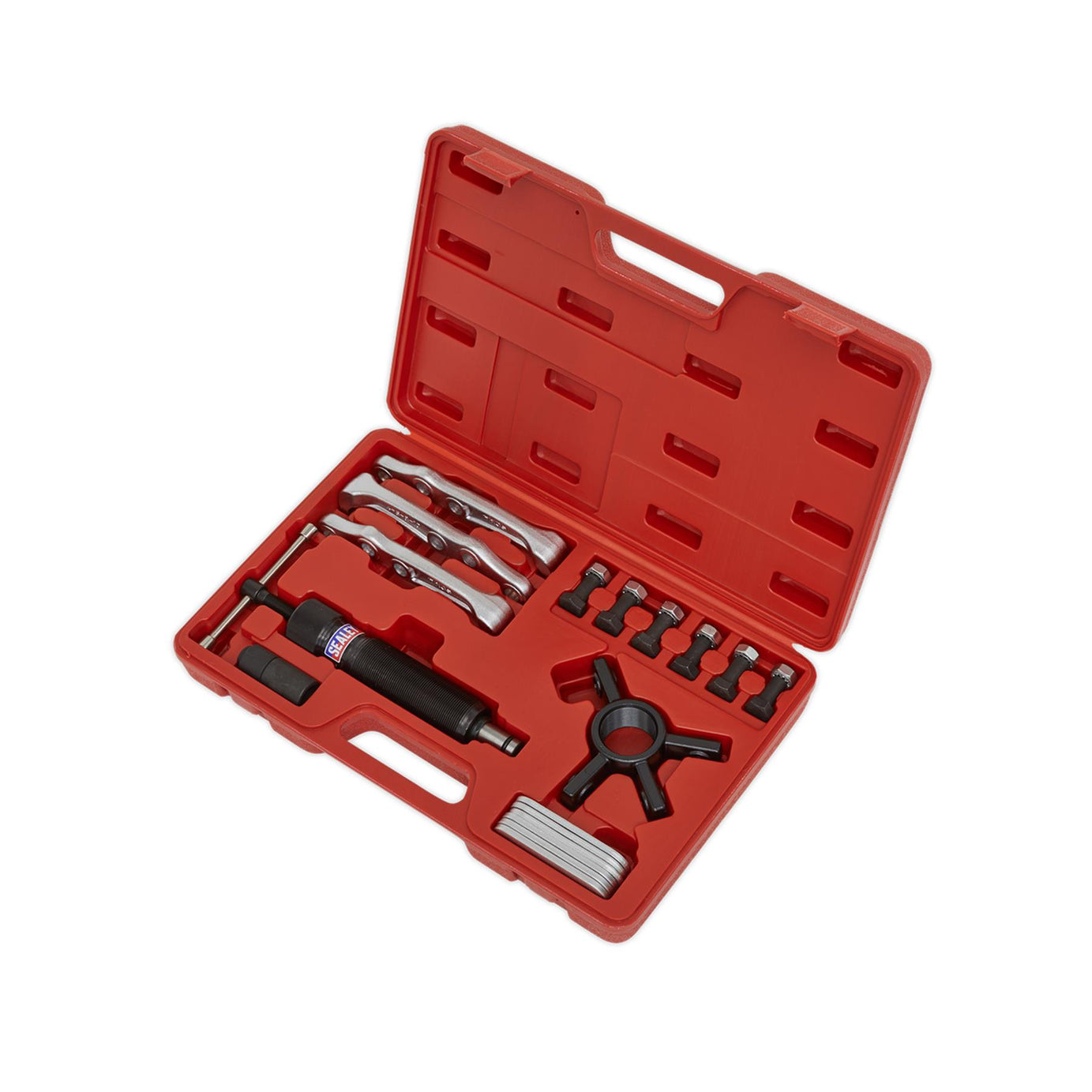Sealey Hydraulic Puller Set 19pc Suitable For Pulling Hubs Flanges Gears